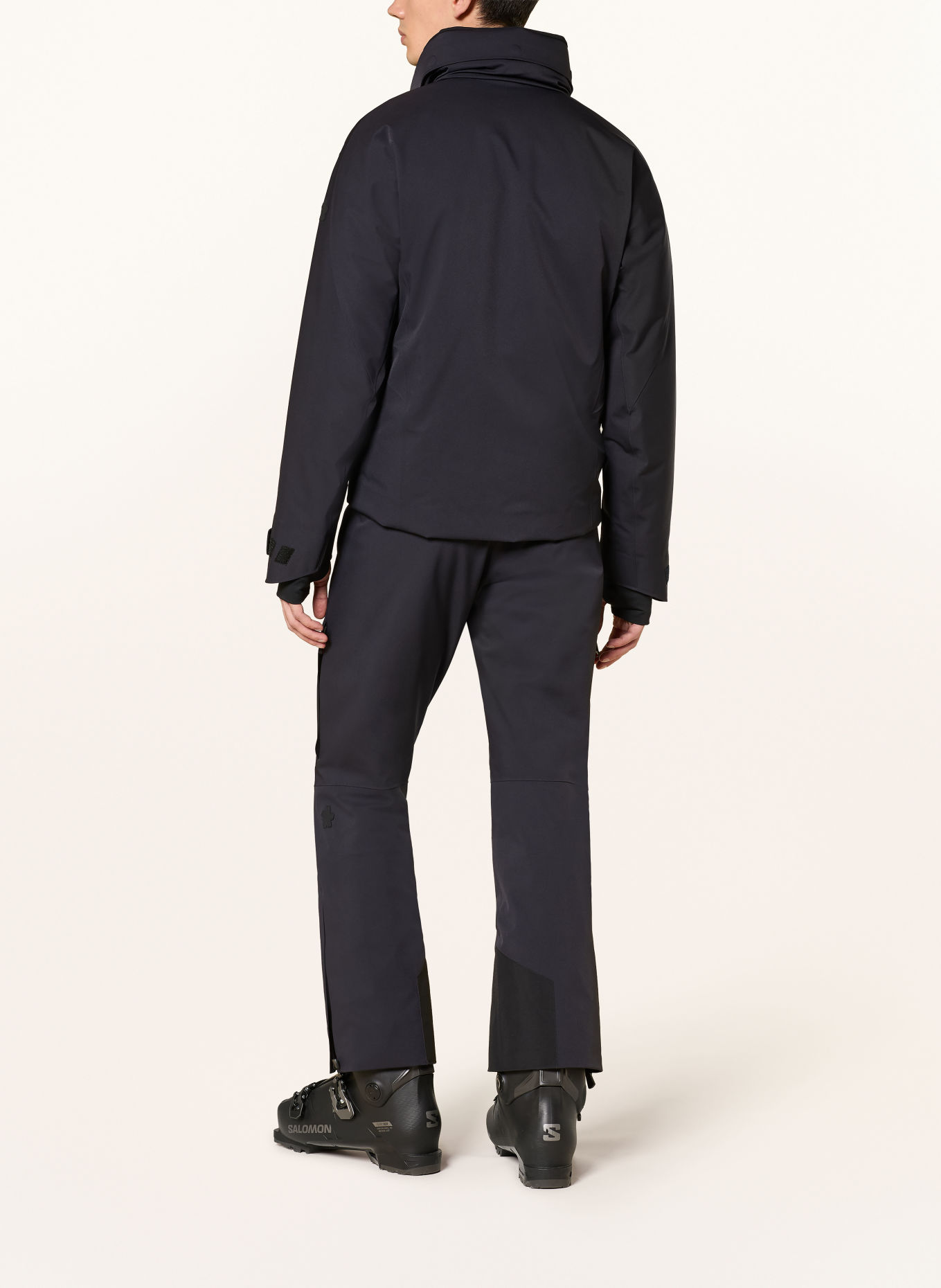 MONCLER GRENOBLE IRRENBERG Down ski jacket: DARK BLUE