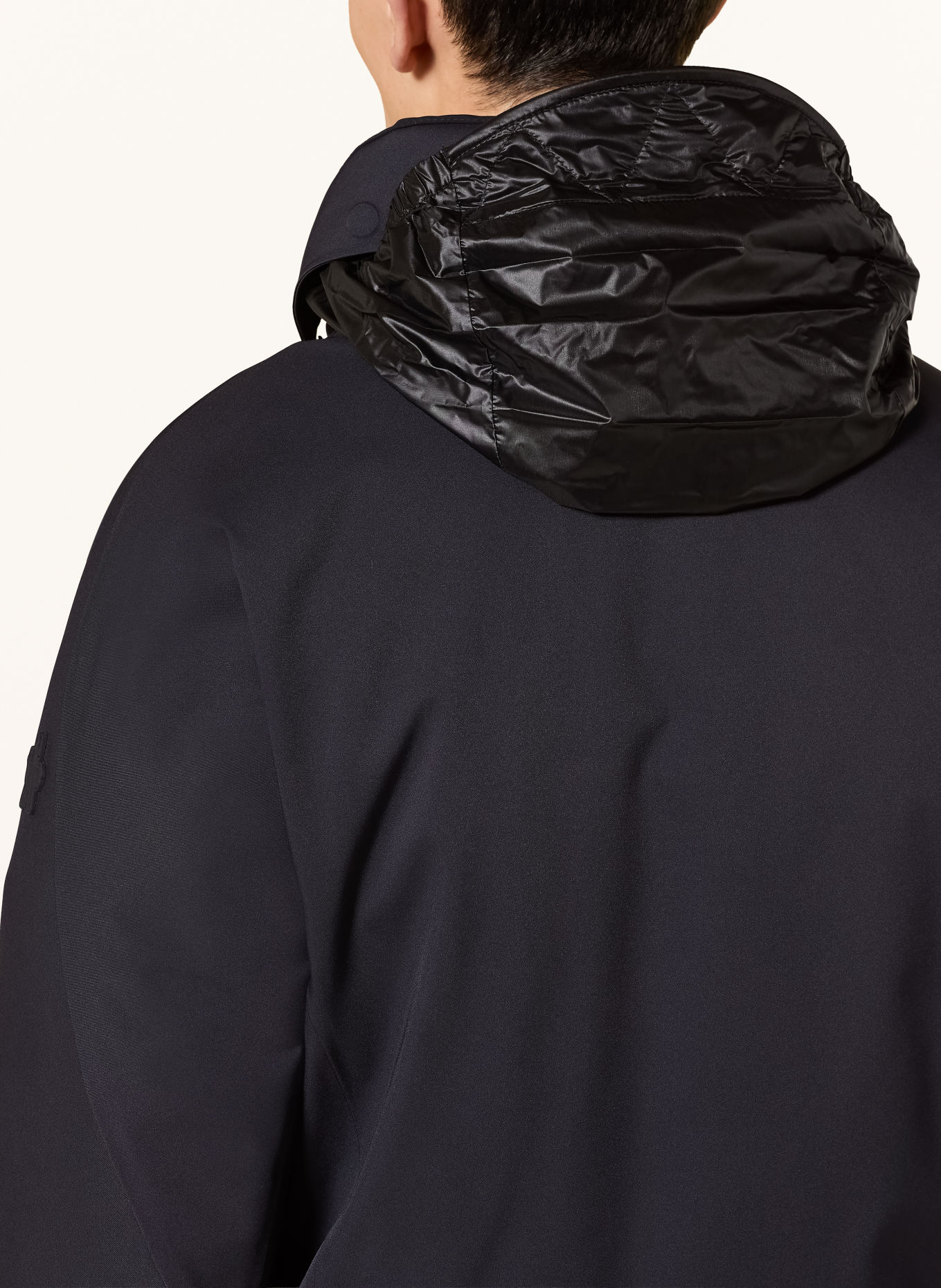 MONCLER GRENOBLE IRRENBERG Down ski jacket: DARK BLUE