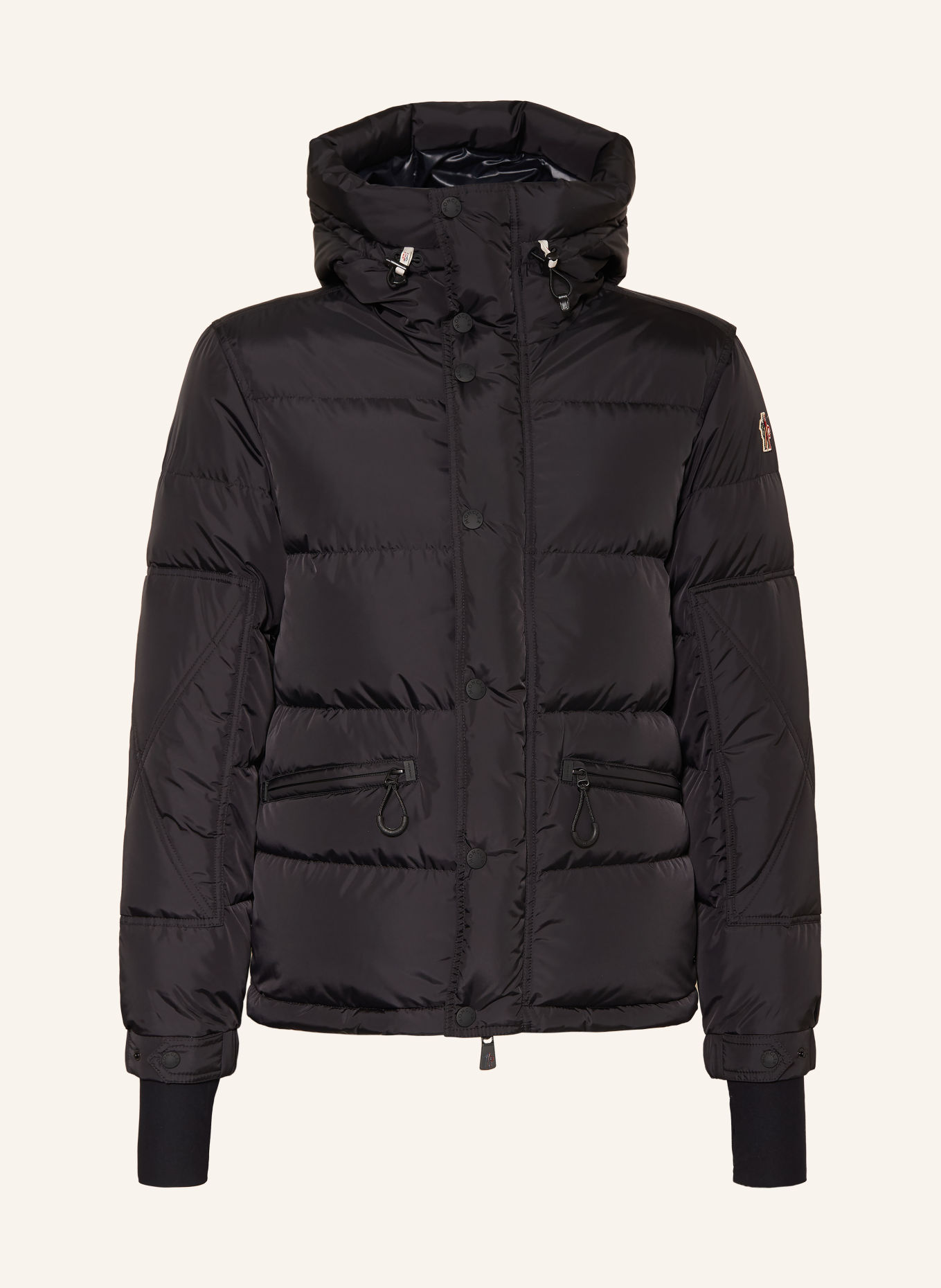 MONCLER GRENOBLE KASANKA Down Ski Jacket: BLACK