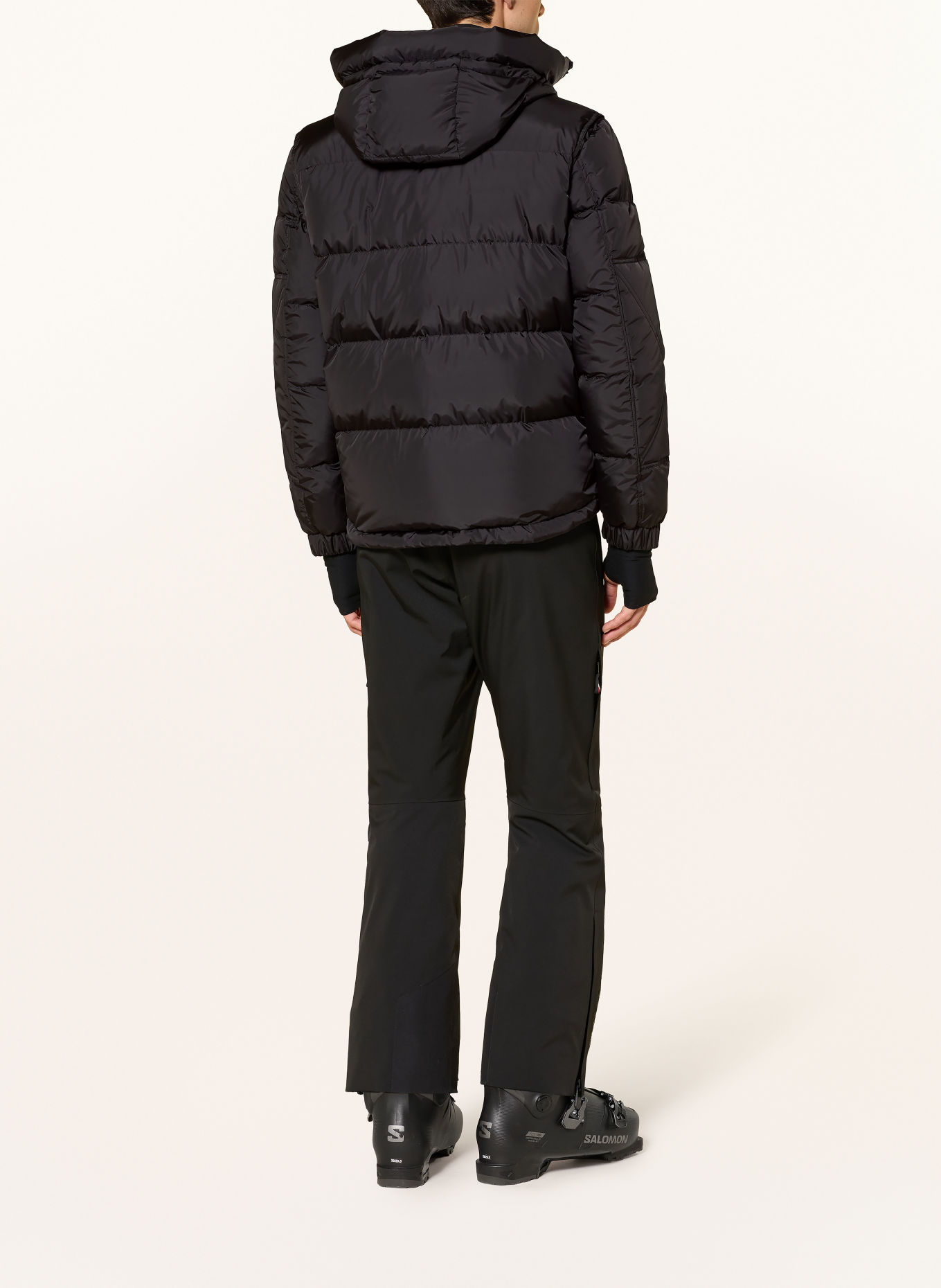 MONCLER GRENOBLE KASANKA Down Ski Jacket: BLACK