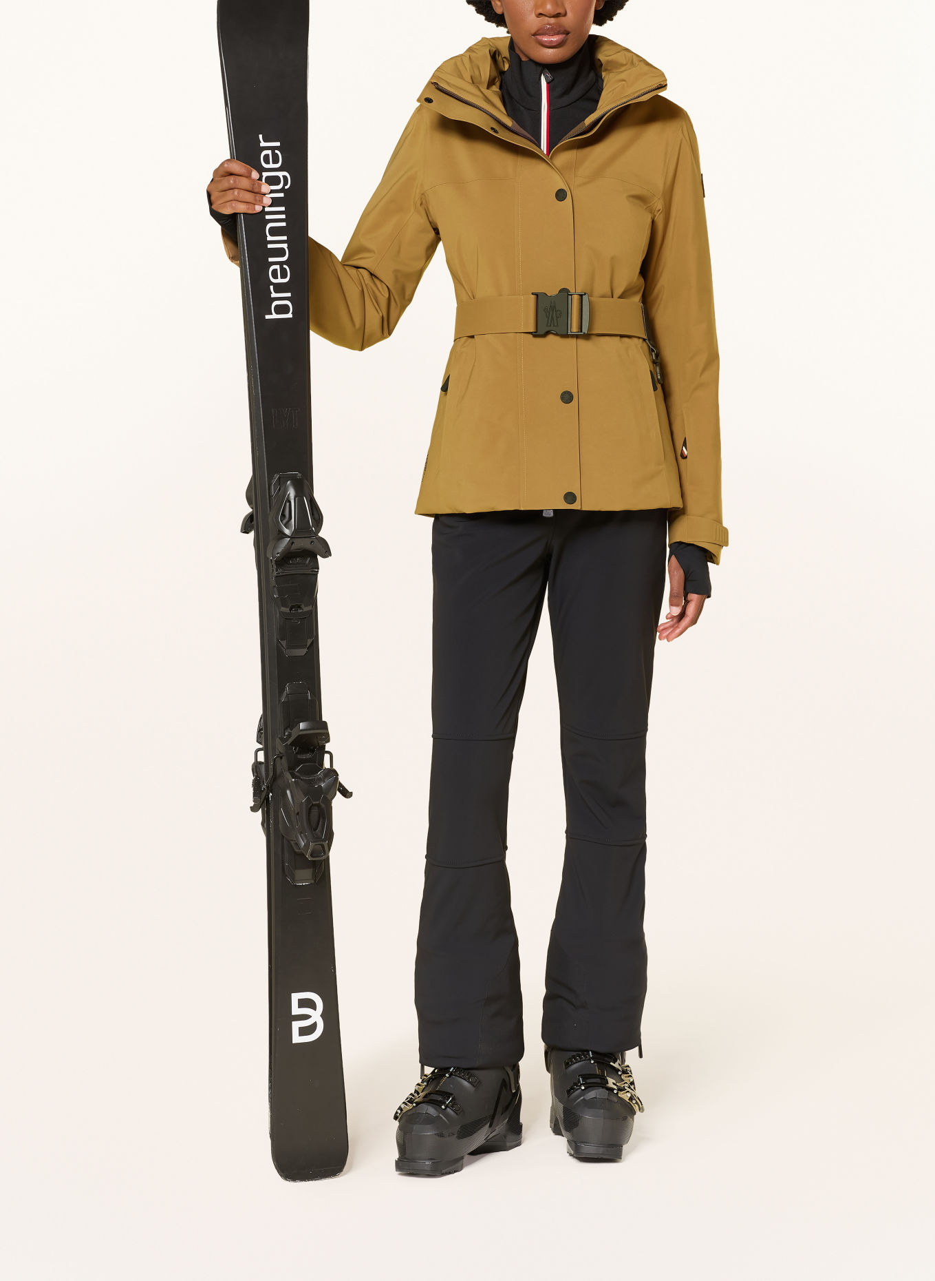 MONCLER GRENOBLE BOUQUETIN Down ski jacket: ROSE