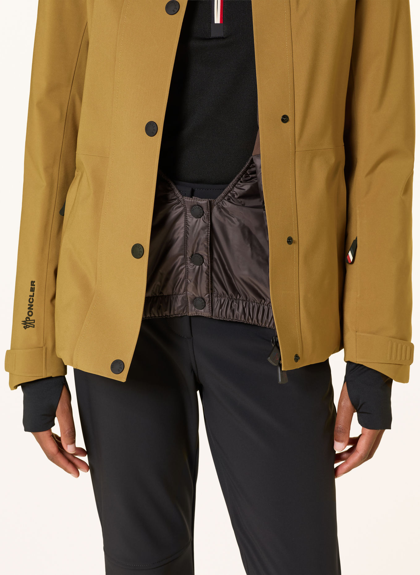 MONCLER GRENOBLE BOUQUETIN Down ski jacket: ROSE