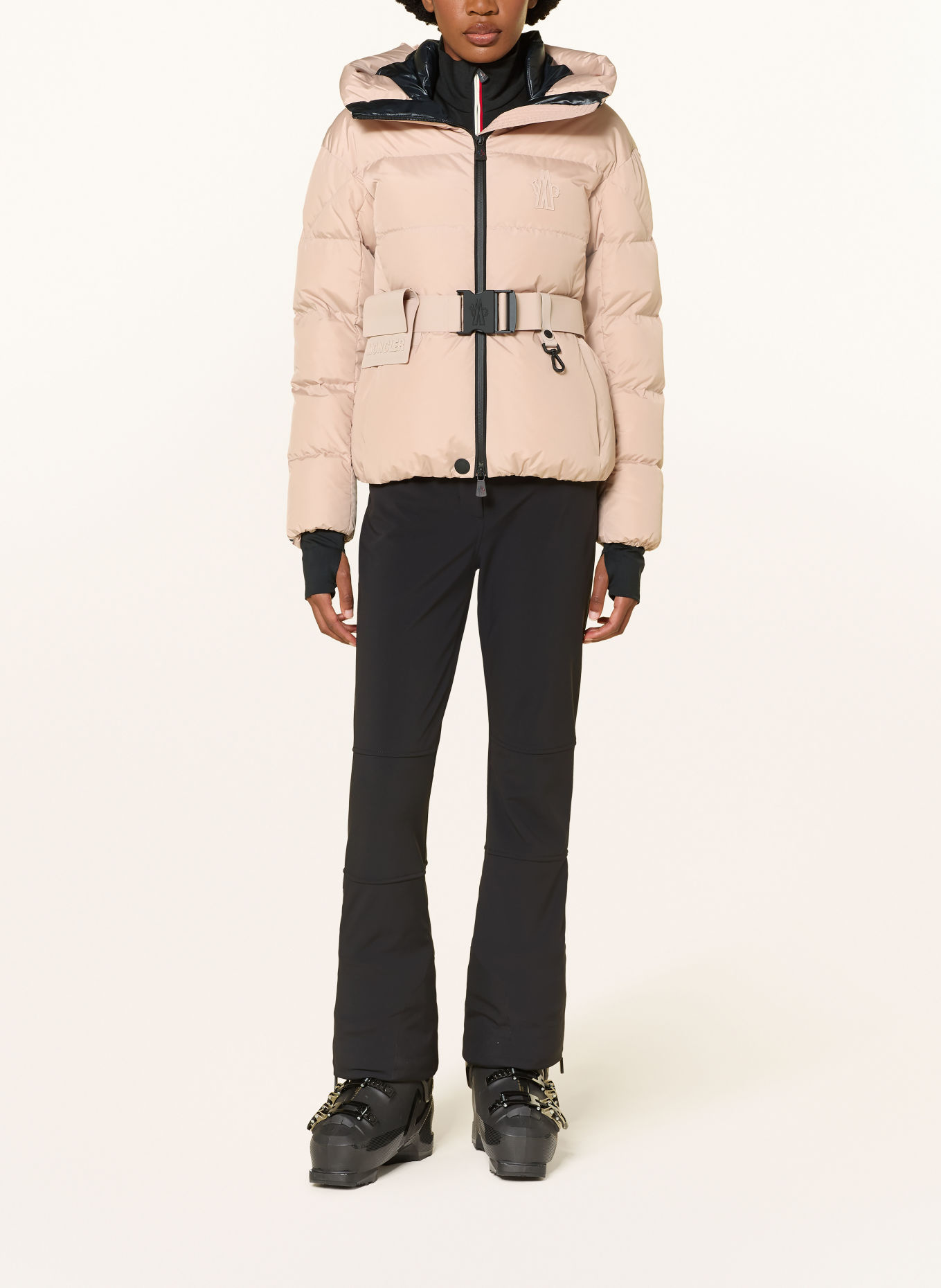 MONCLER GRENOBLE HAINETS Ski Jacket: CAMEL