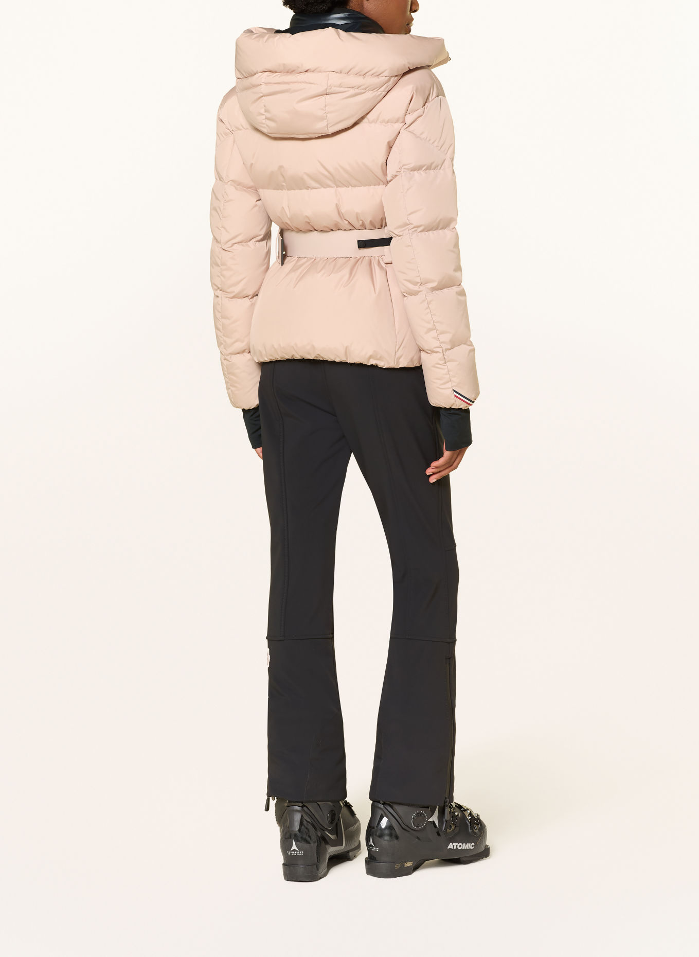 MONCLER GRENOBLE HAINETS Ski Jacket: CAMEL