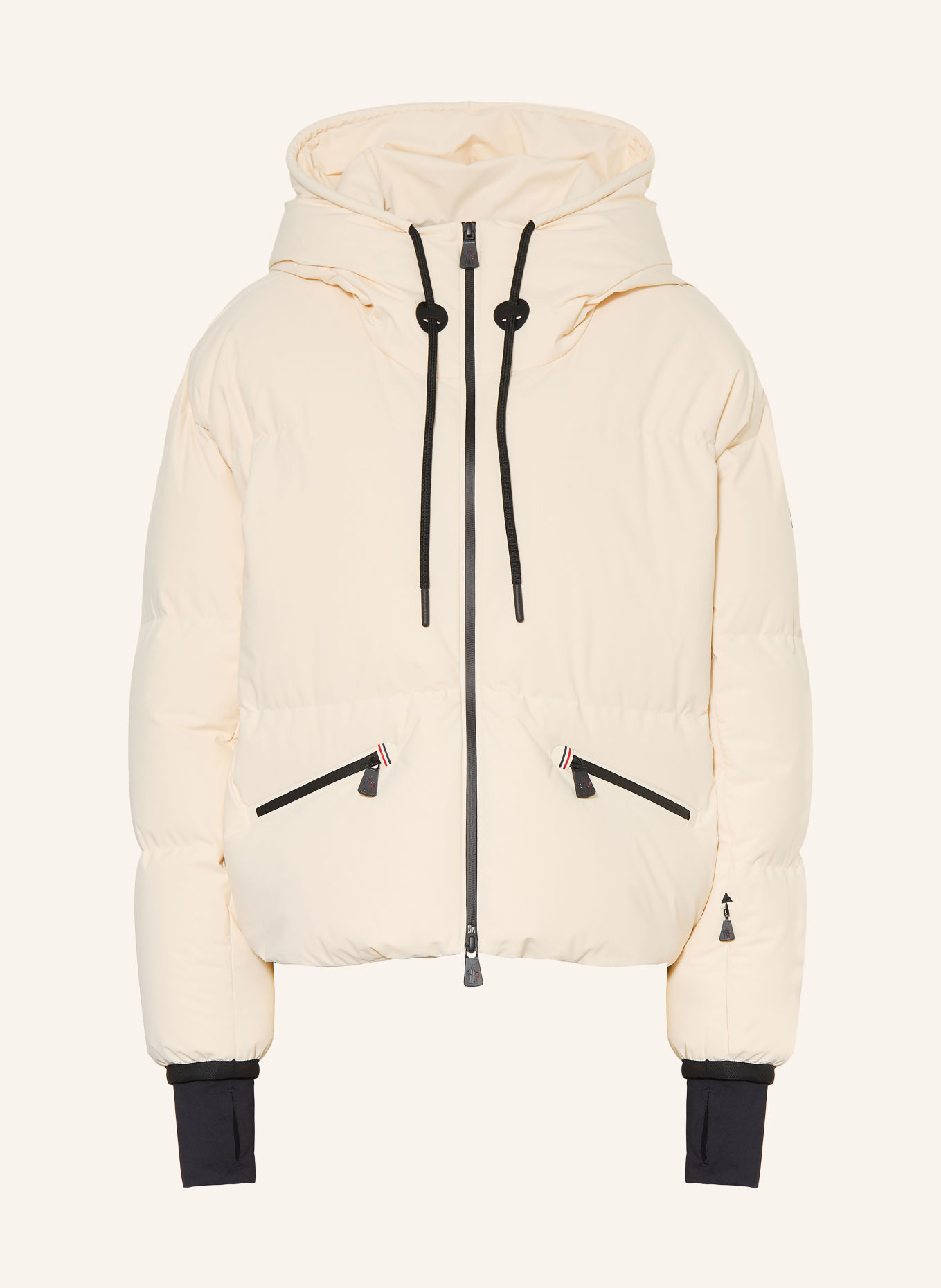 MONCLER GRENOBLE Daunen-Skijacke ALLESAZ: WEISS