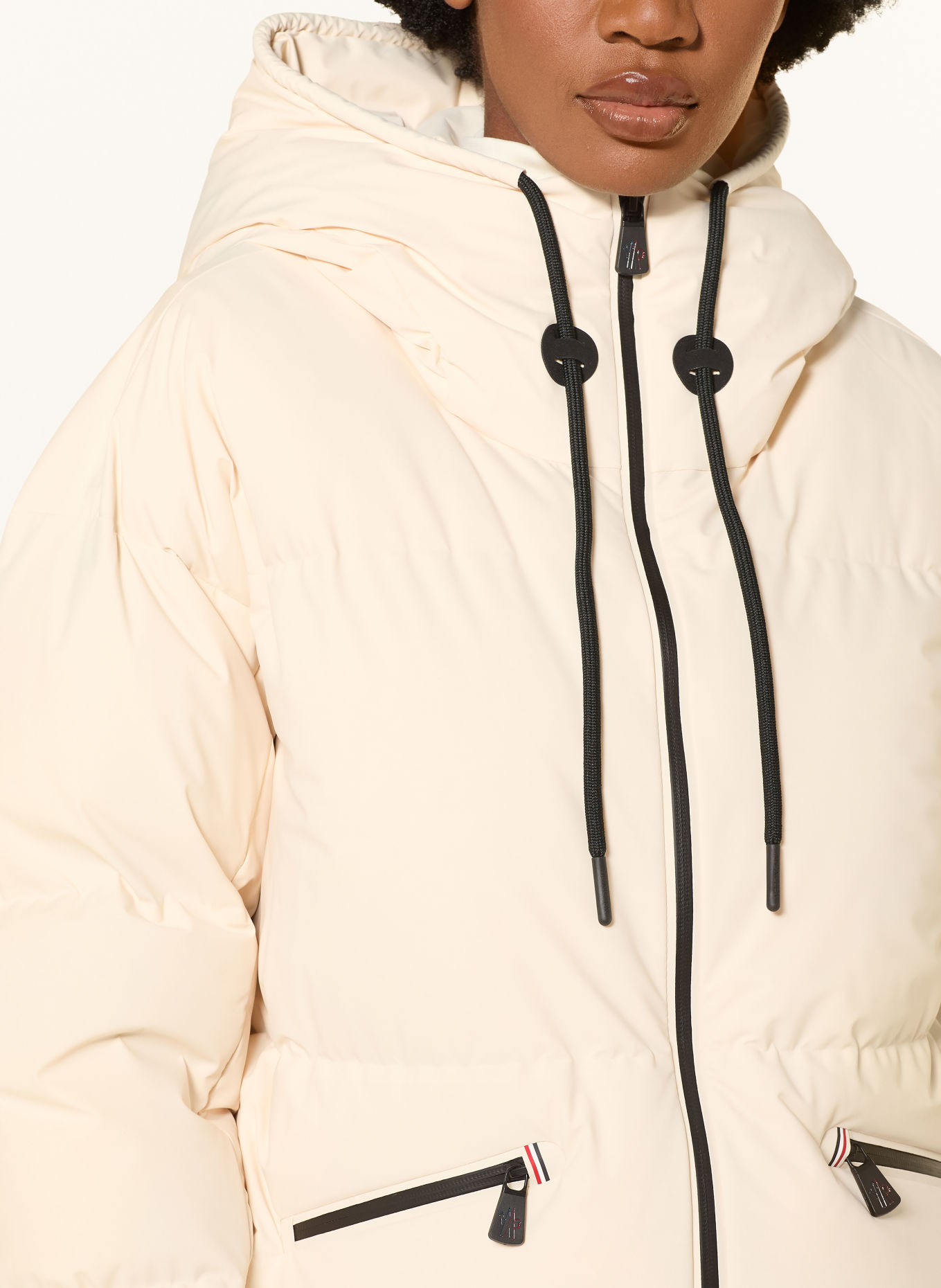 MONCLER GRENOBLE Daunen-Skijacke ALLESAZ: WEISS