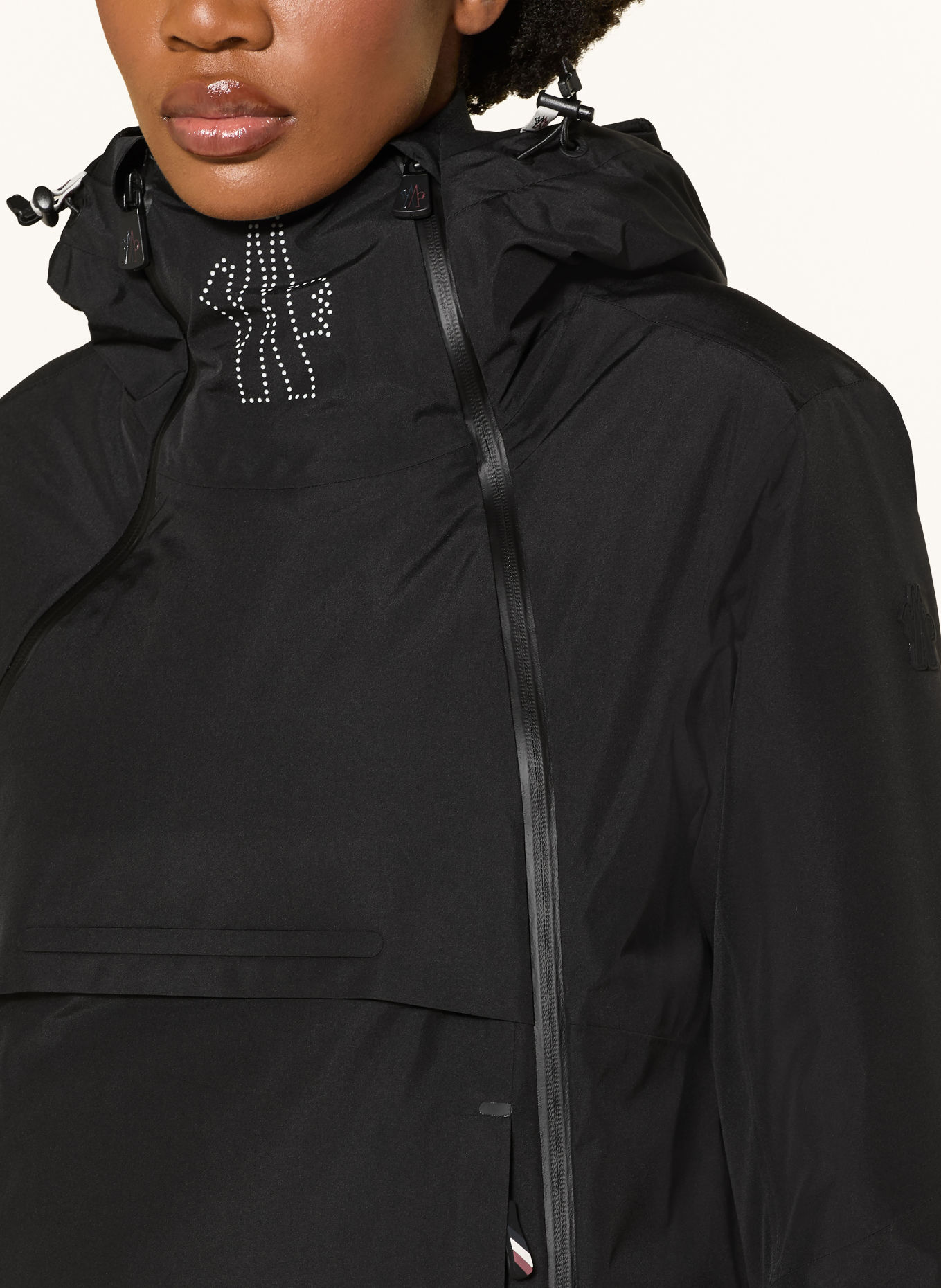 MONCLER GRENOBLE Daunen-Skijacke AMPAY: SCHWARZ