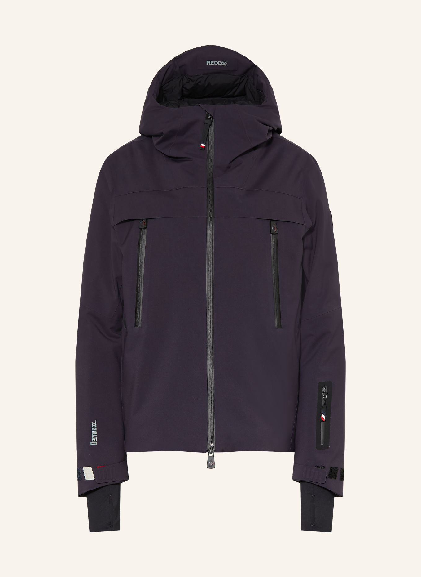 MONCLER GRENOBLE CHANAVEY Down ski jacket: DARK BLUE