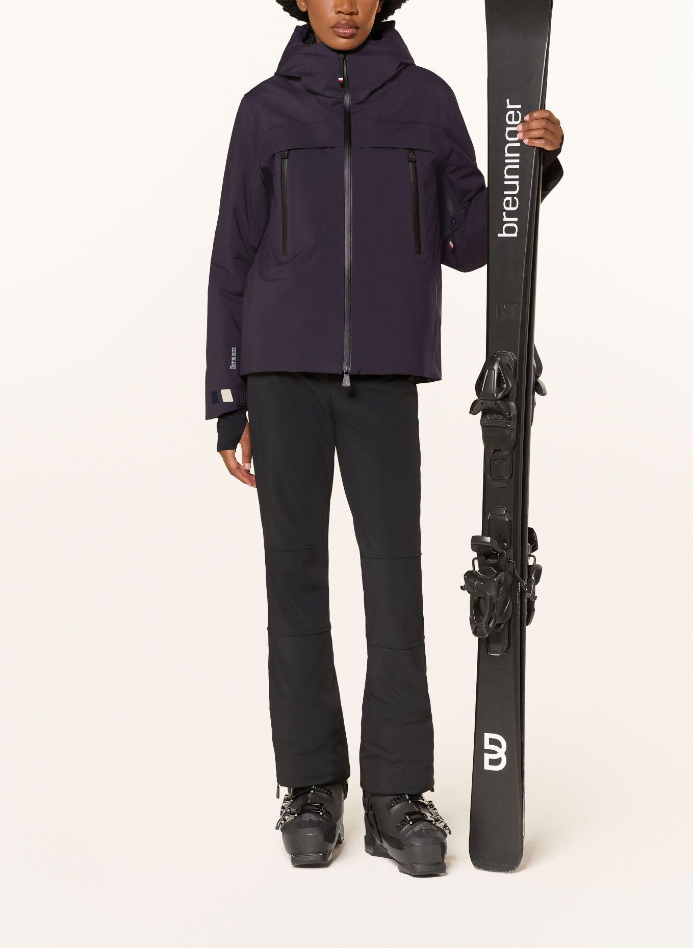 MONCLER GRENOBLE CHANAVEY Down ski jacket: DARK BLUE