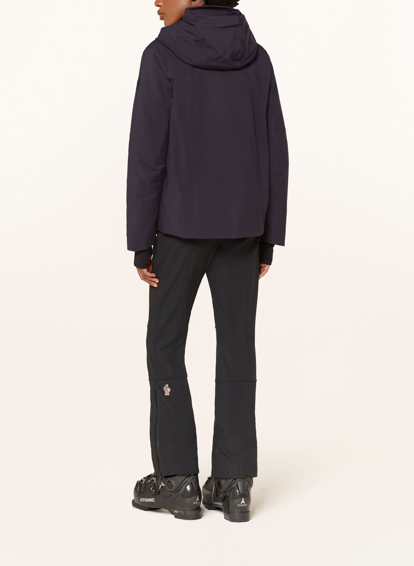 MONCLER GRENOBLE CHANAVEY Down ski jacket: DARK BLUE