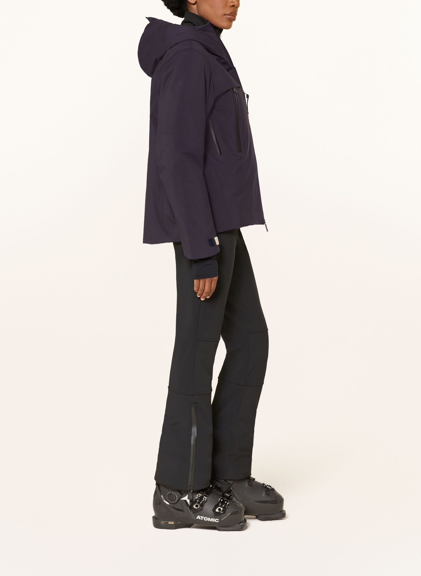 MONCLER GRENOBLE CHANAVEY Down ski jacket: DARK BLUE