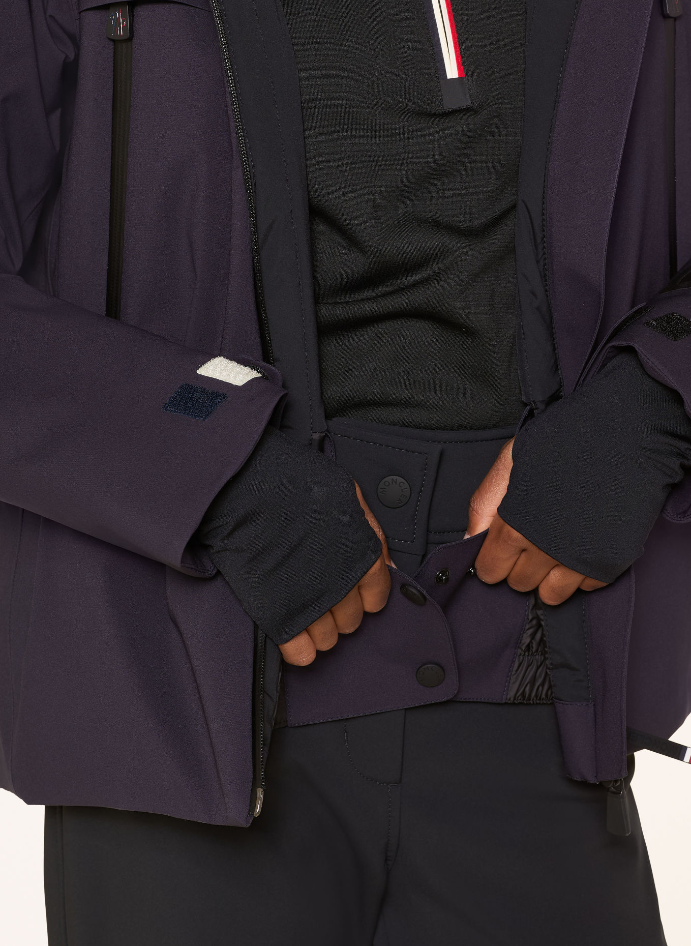MONCLER GRENOBLE CHANAVEY Down ski jacket: DARK BLUE