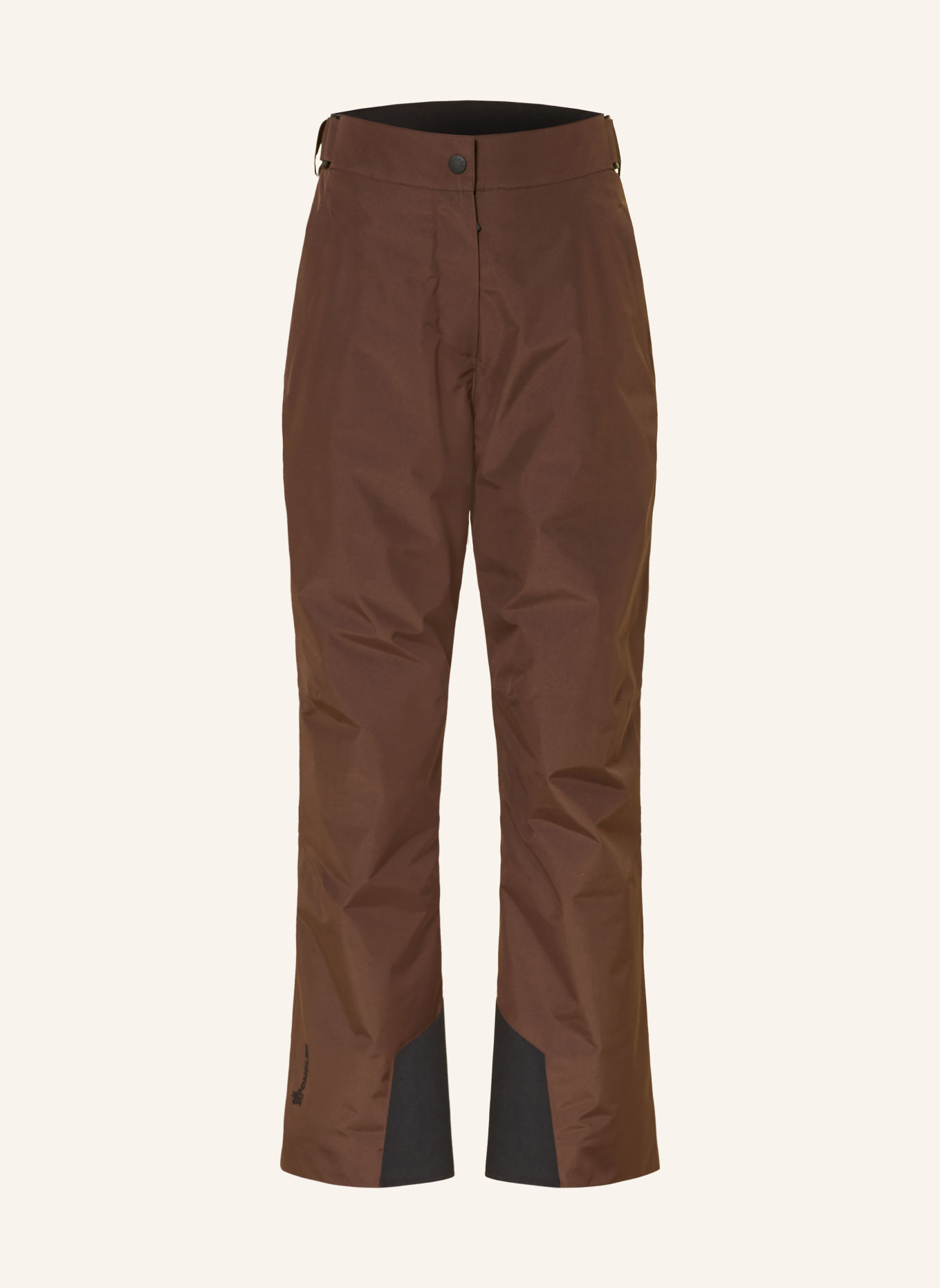MONCLER GRENOBLE Ski pants: BROWN / BLACK