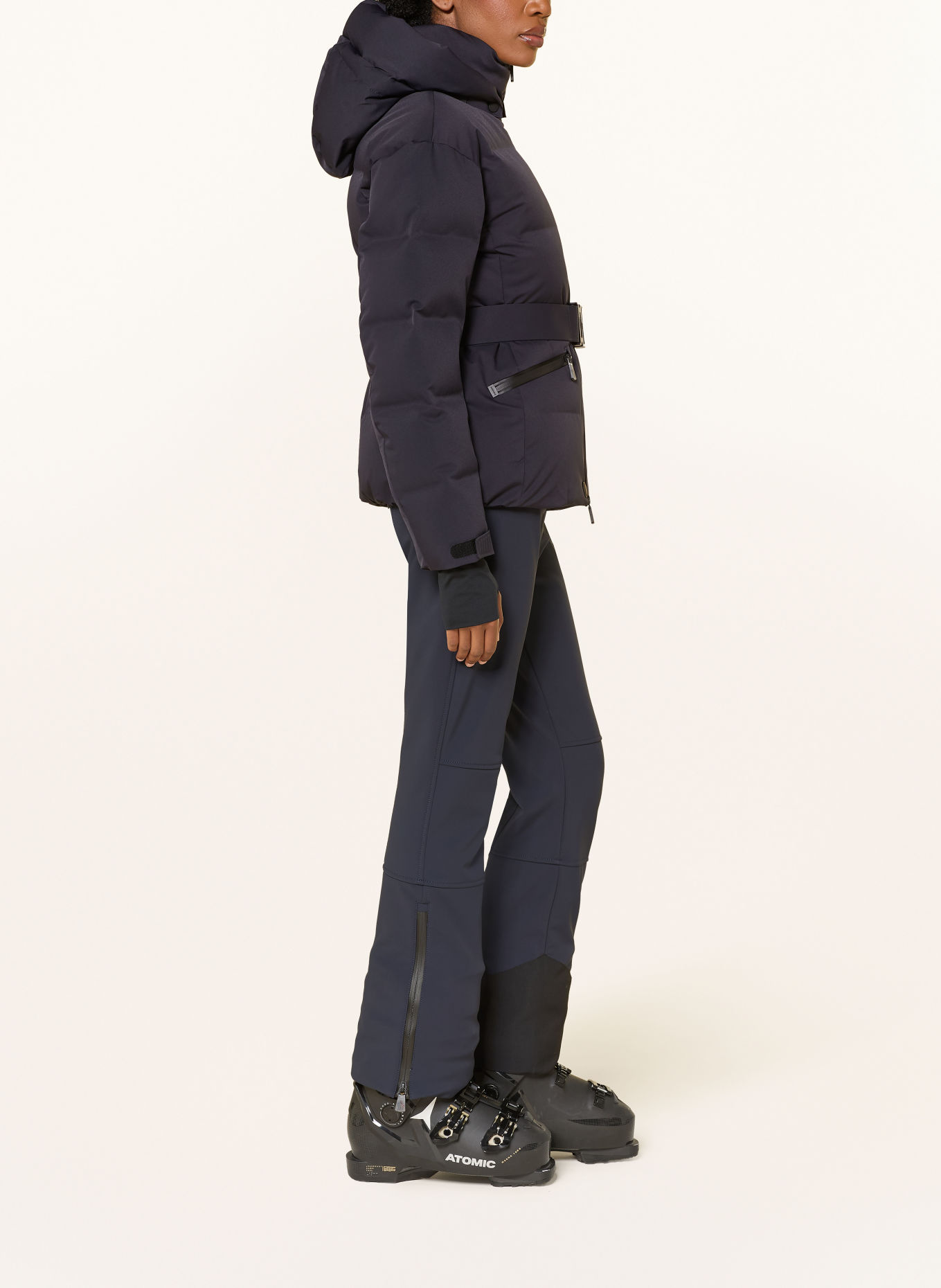 MONCLER GRENOBLE TOLIMA Down Ski Jacket: DARK BLUE