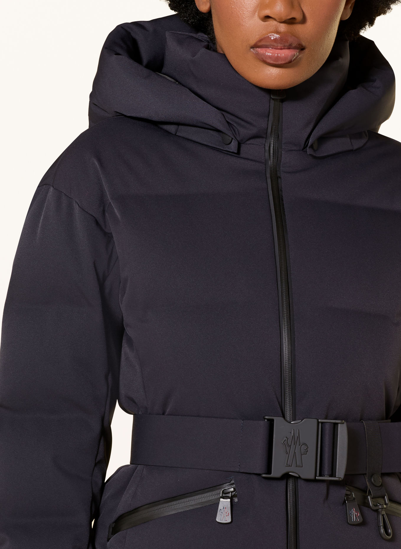 MONCLER GRENOBLE TOLIMA Down Ski Jacket: DARK BLUE