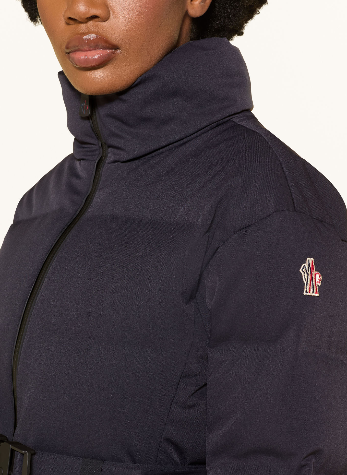 MONCLER GRENOBLE TOLIMA Down Ski Jacket: DARK BLUE