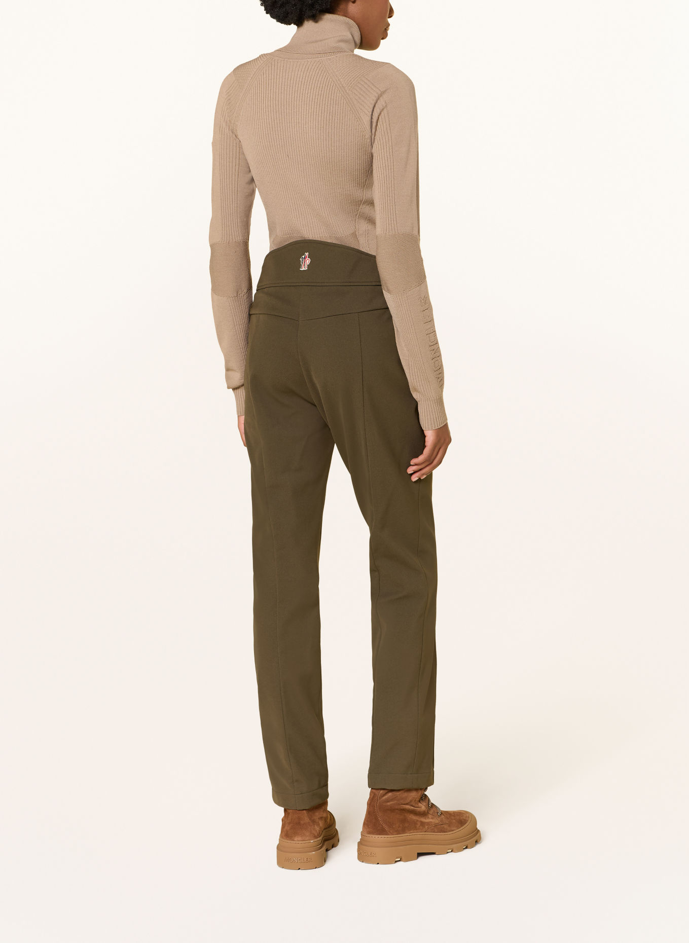 MONCLER GRENOBLE Turtleneck sweater: BEIGE