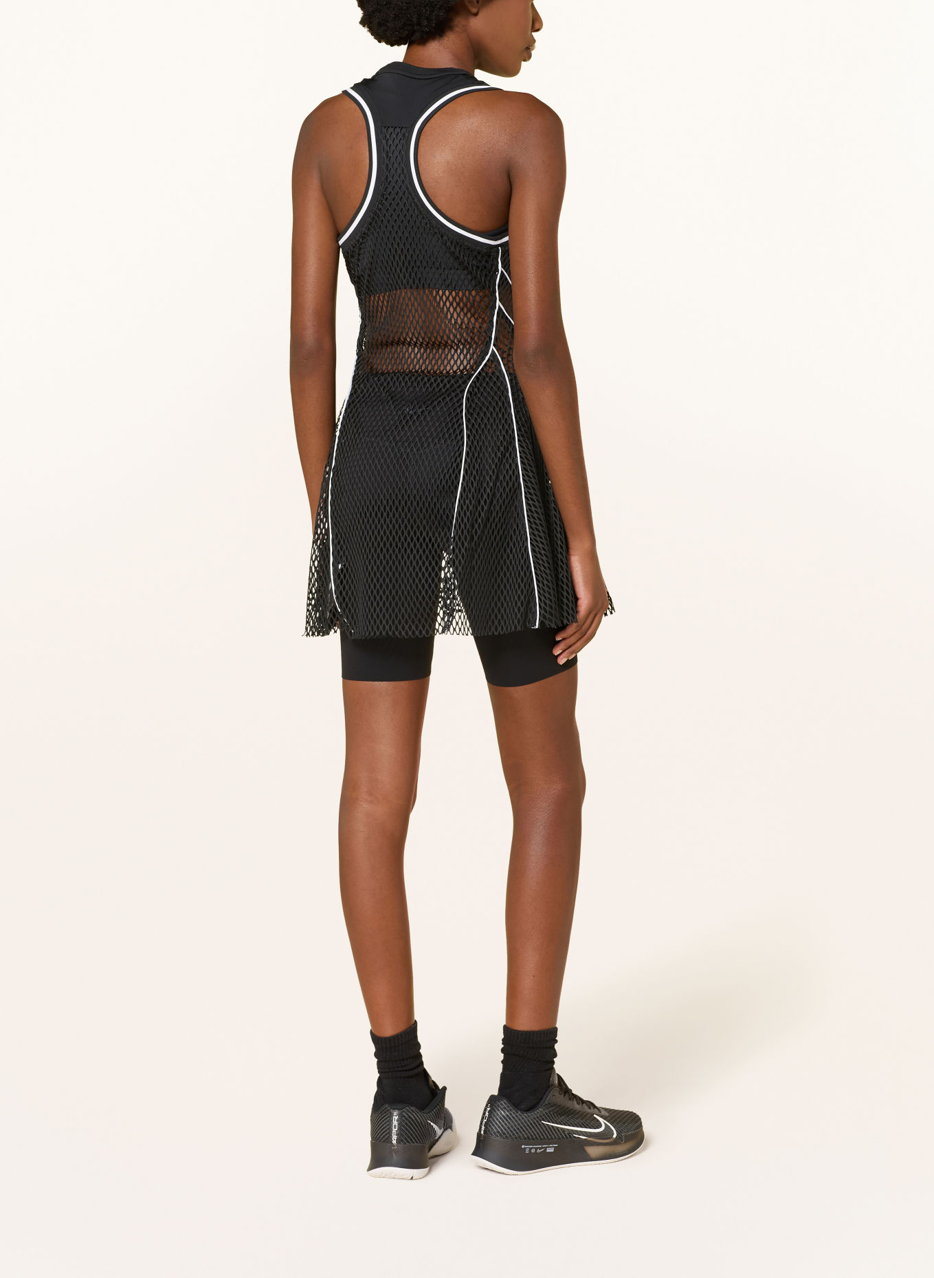 Nike Tenniskleid COURT SLAM: SCHWARZ