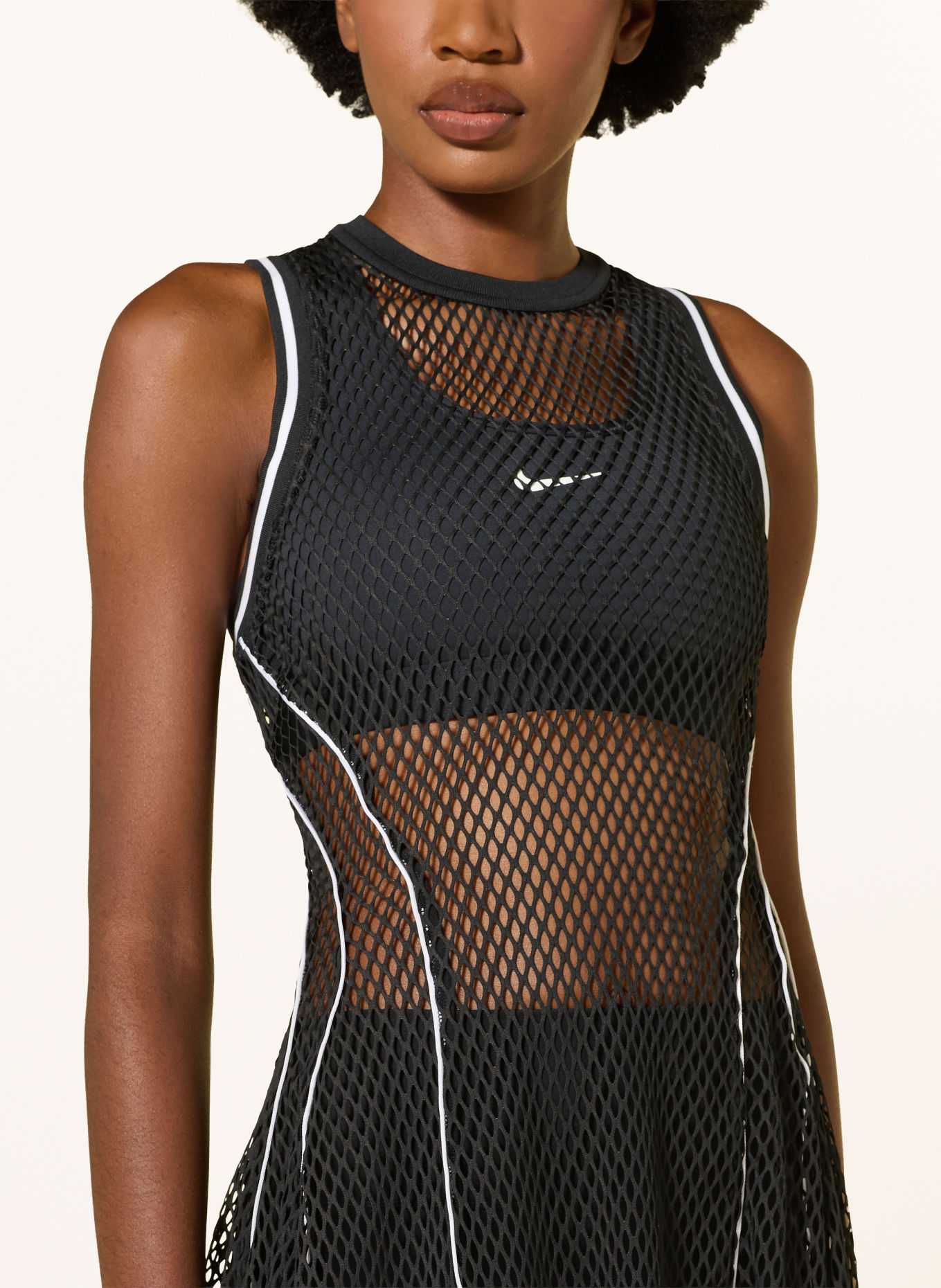 Nike Tenniskleid COURT SLAM: SCHWARZ