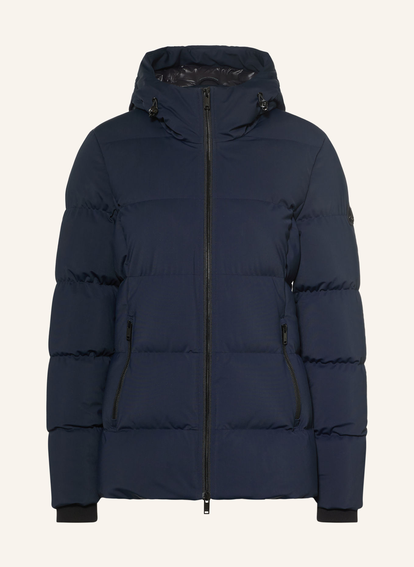 MOOSE KNUCKLES SOHO Down Jacket: DARK BLUE