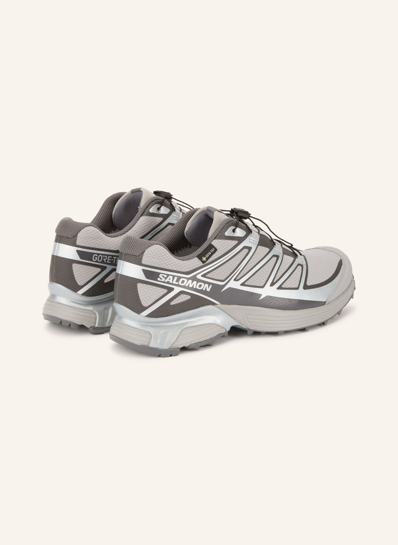 SALOMON XT-PATHWAY GTX Sneakers: BLUE GRAY / SILVER / BLACK