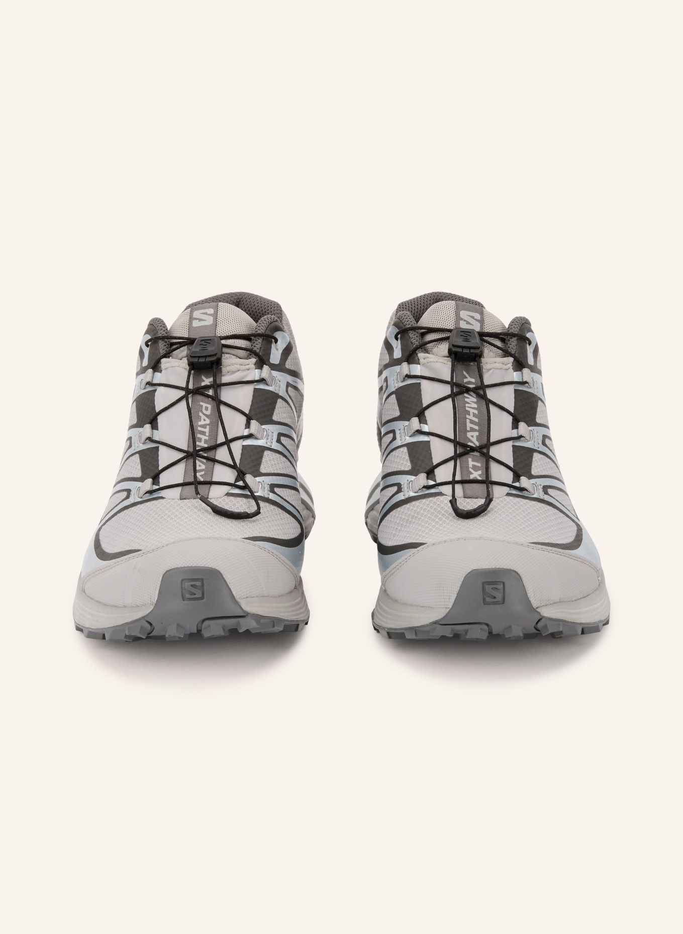 SALOMON XT-PATHWAY GTX Sneakers: BLUE GRAY / SILVER / BLACK