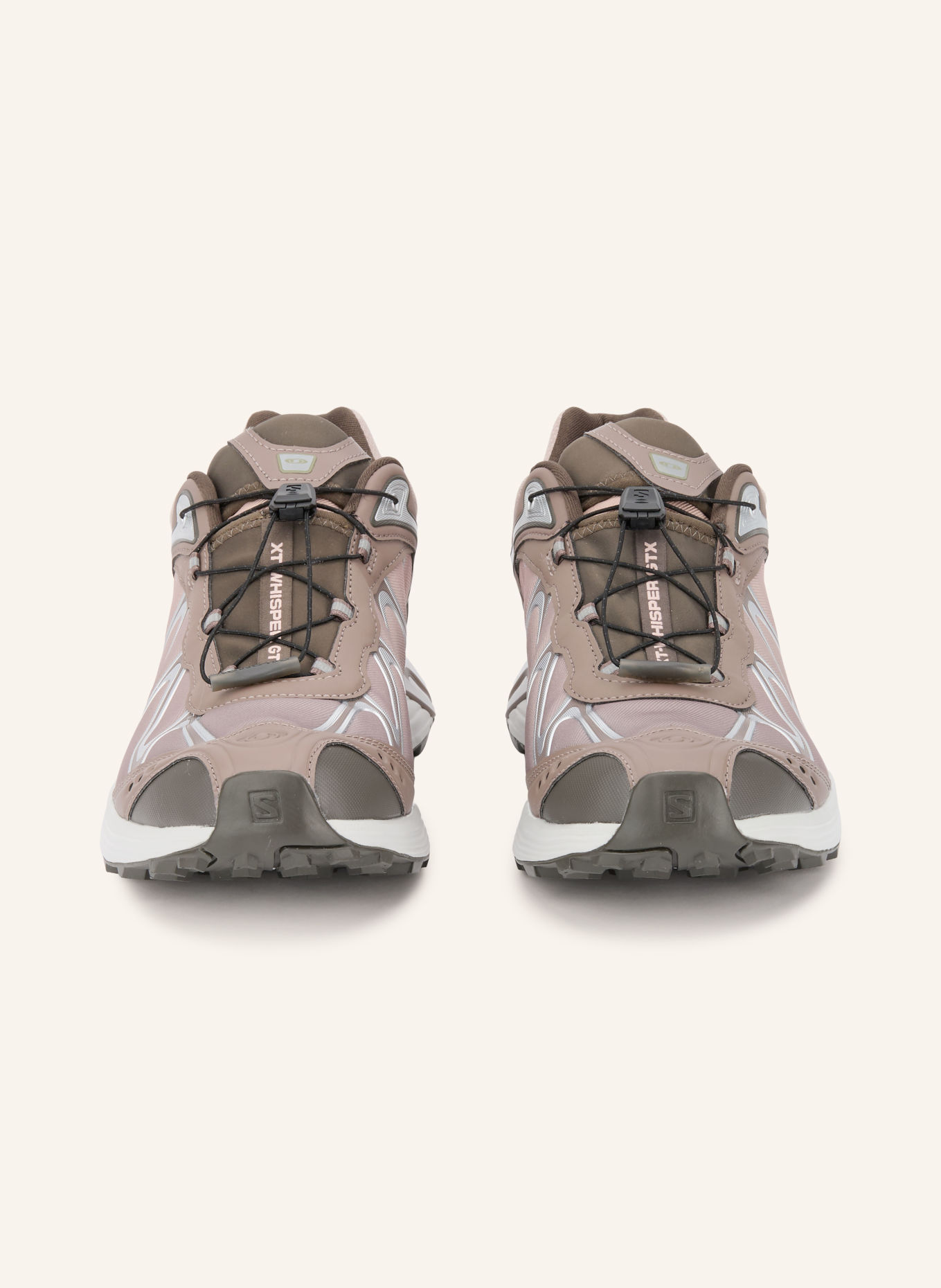SALOMON XT-WHISPER GTX Sneakers: TAUPE / SILVER / BROWN