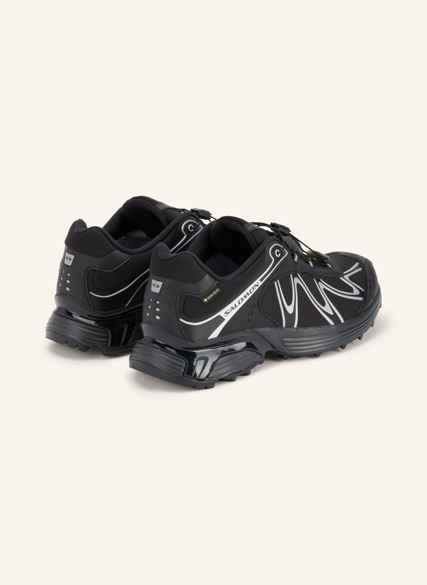 SALOMON XT-WHISPER GTX Sneakers: BLACK / SILVER