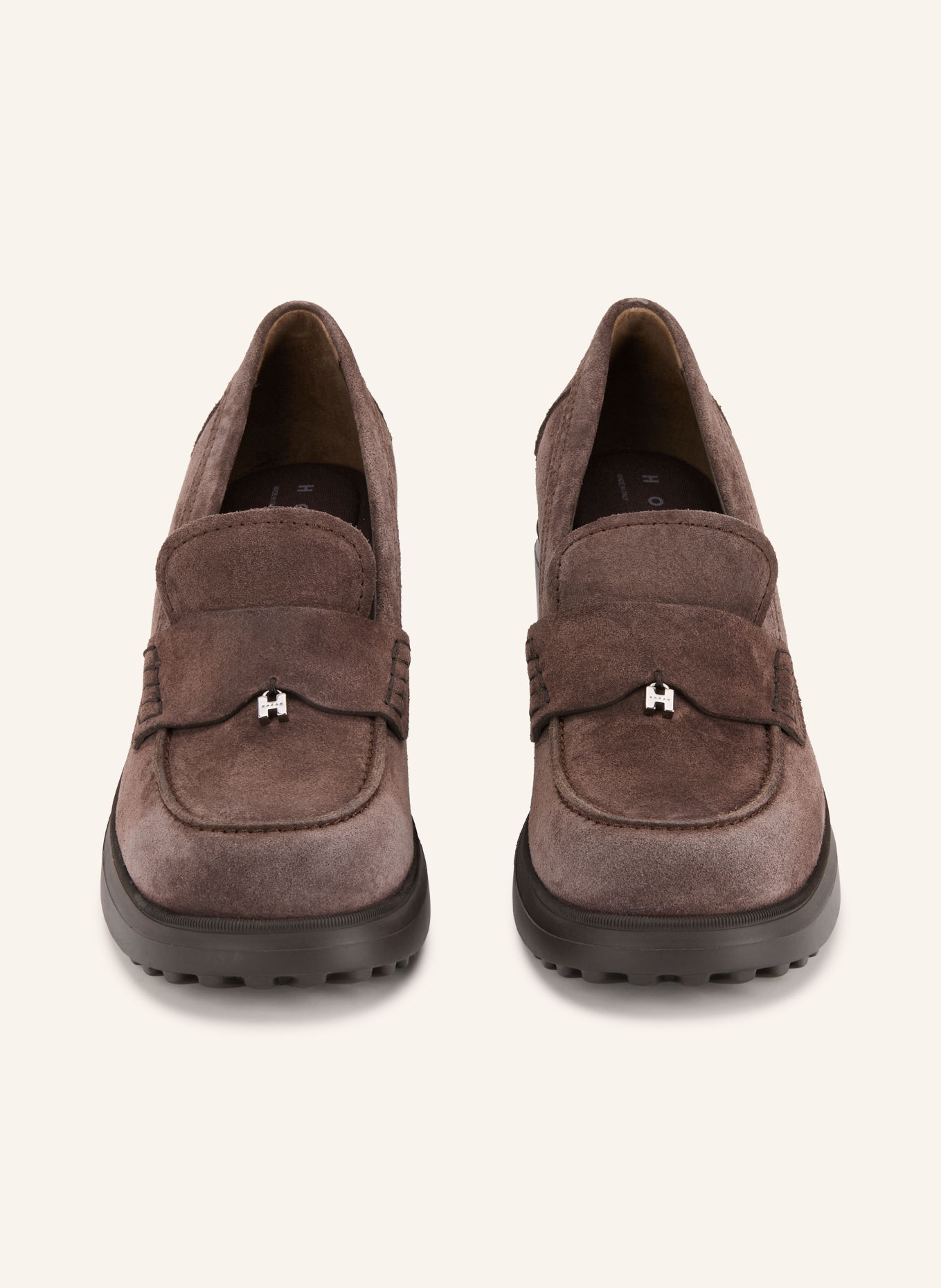 HOGAN Pumps H724: DARK BROWN