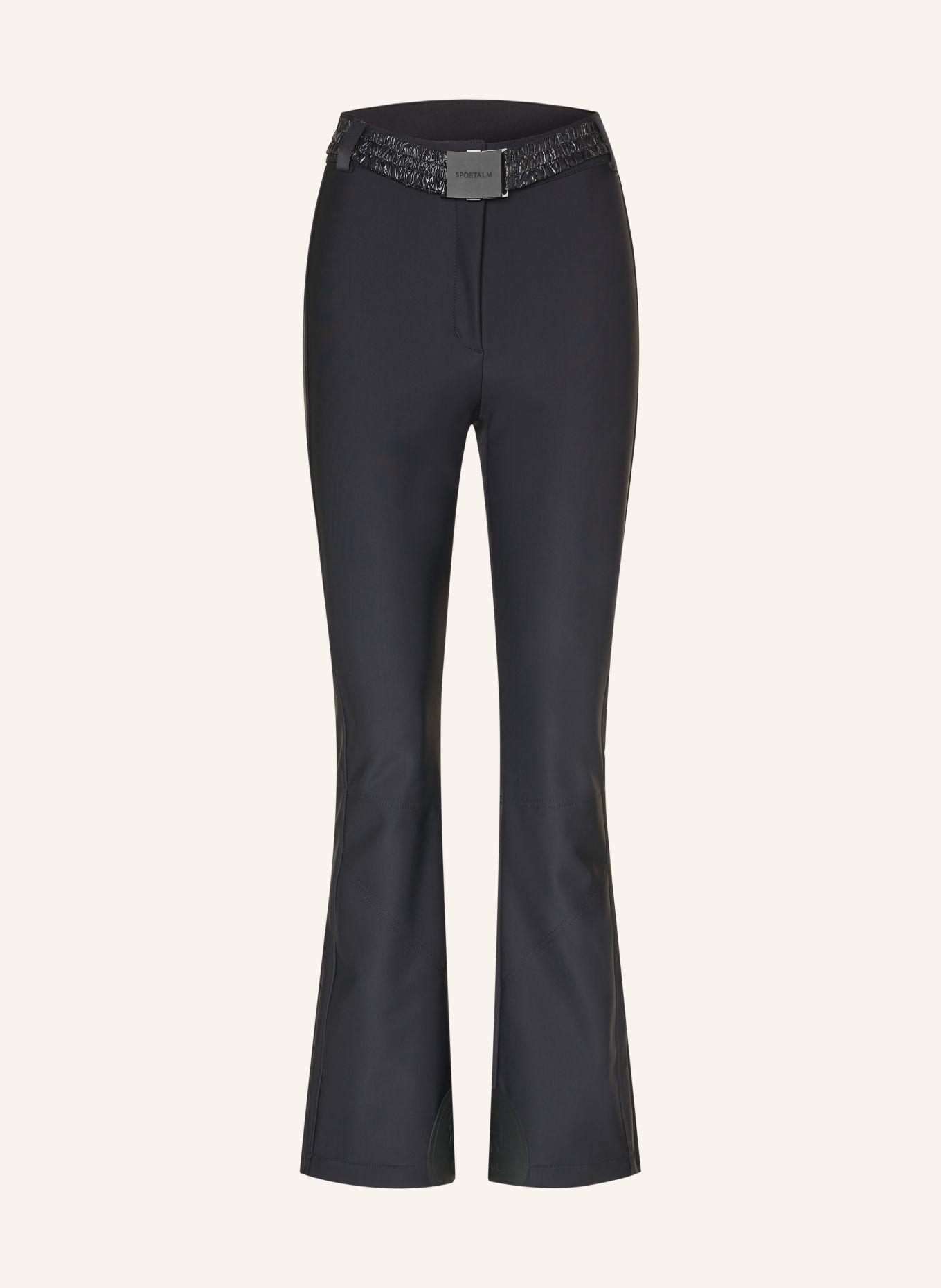 SPORTALM Softshell ski pants: BLACK