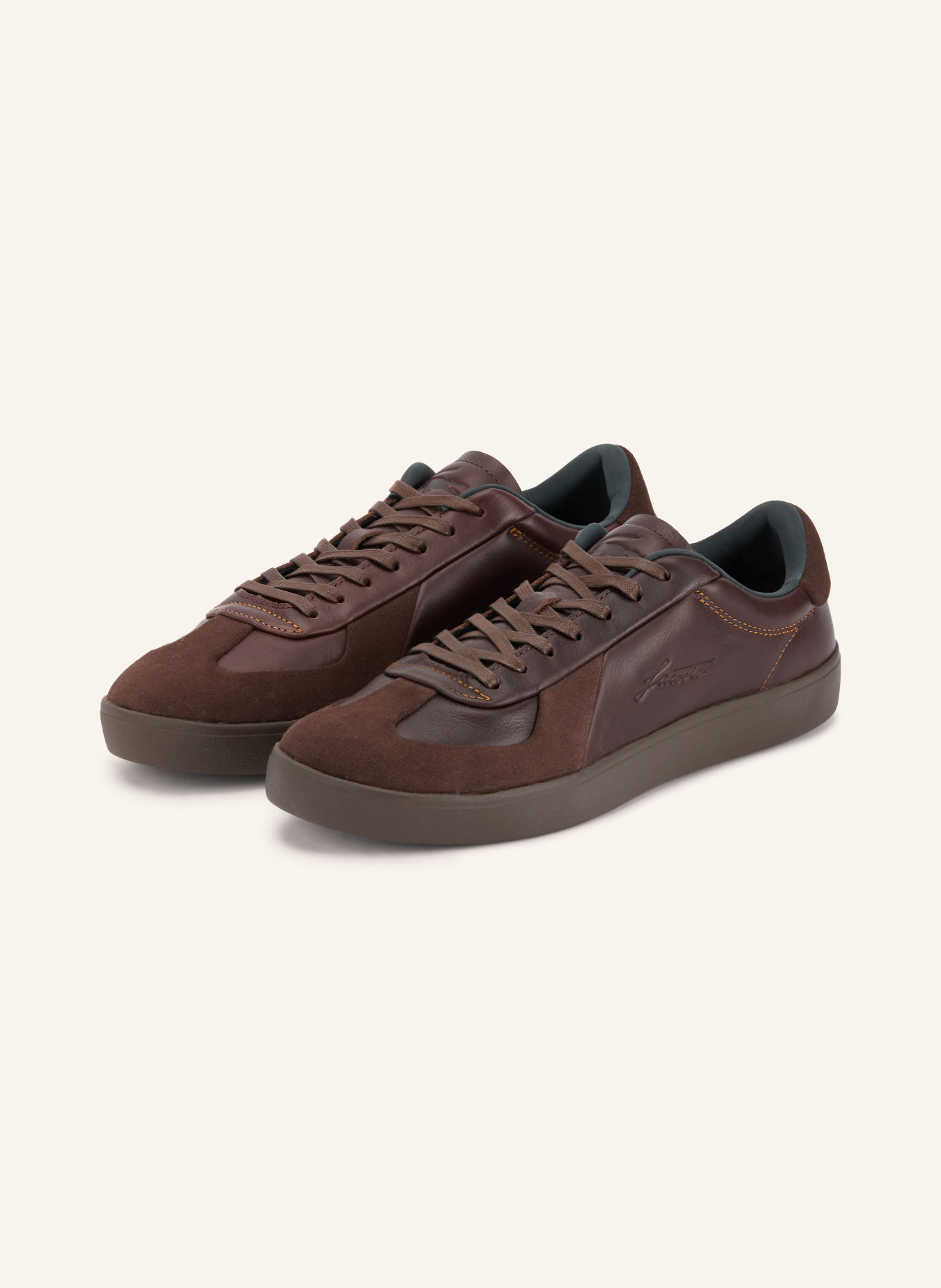 LACOSTE BASESHOT PRO Sneakers: DARK BROWN