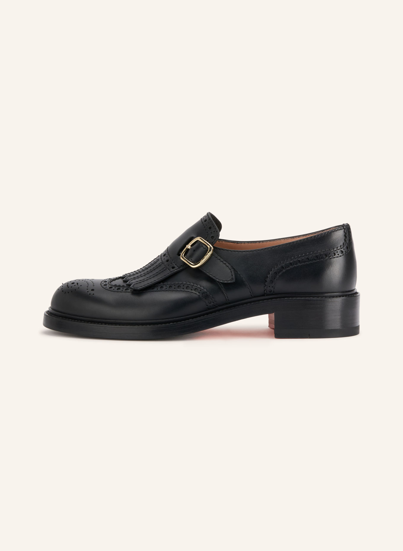 Santoni Monks ELSA: BLACK