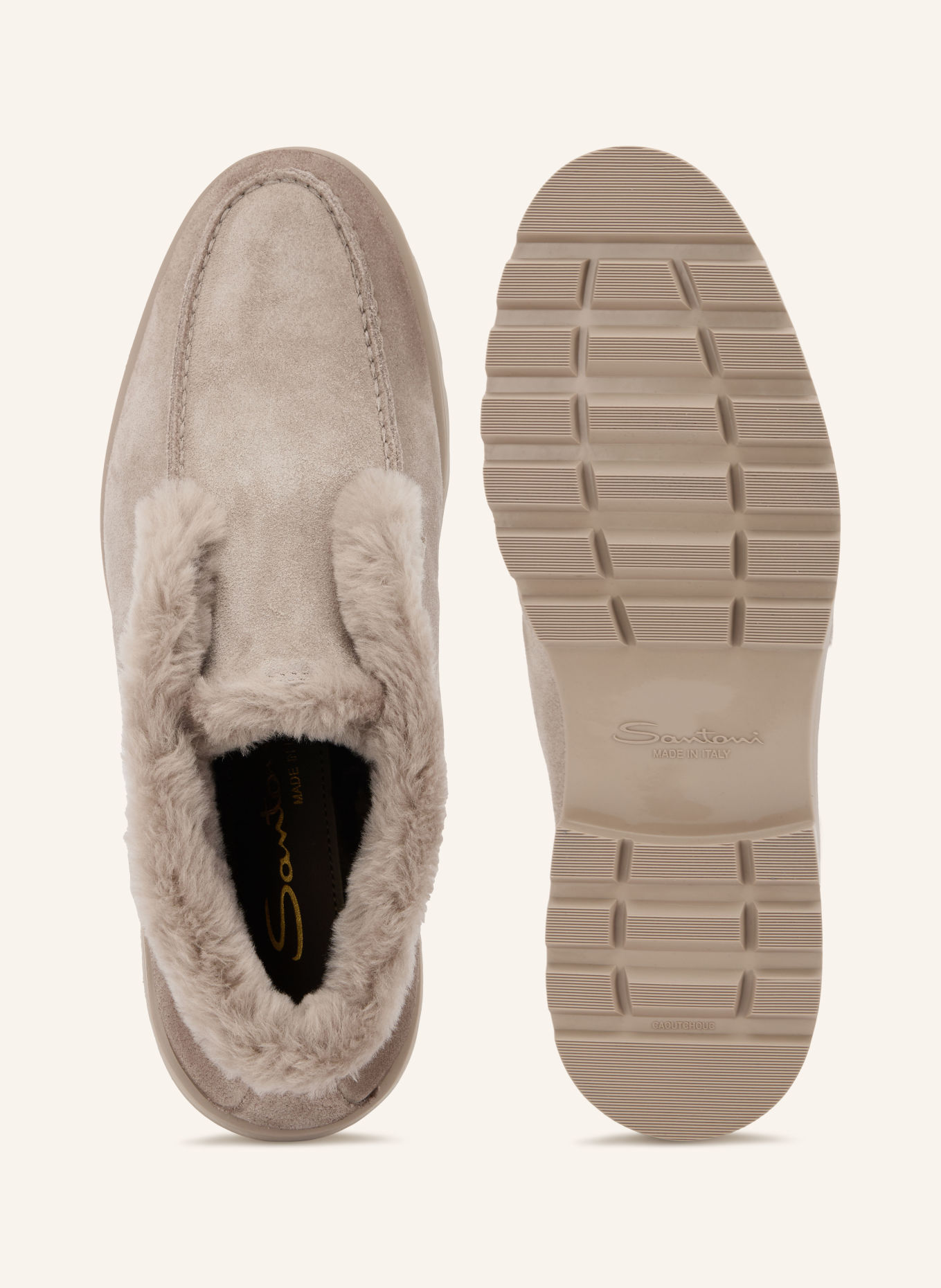 Santoni Boots: TAUPE
