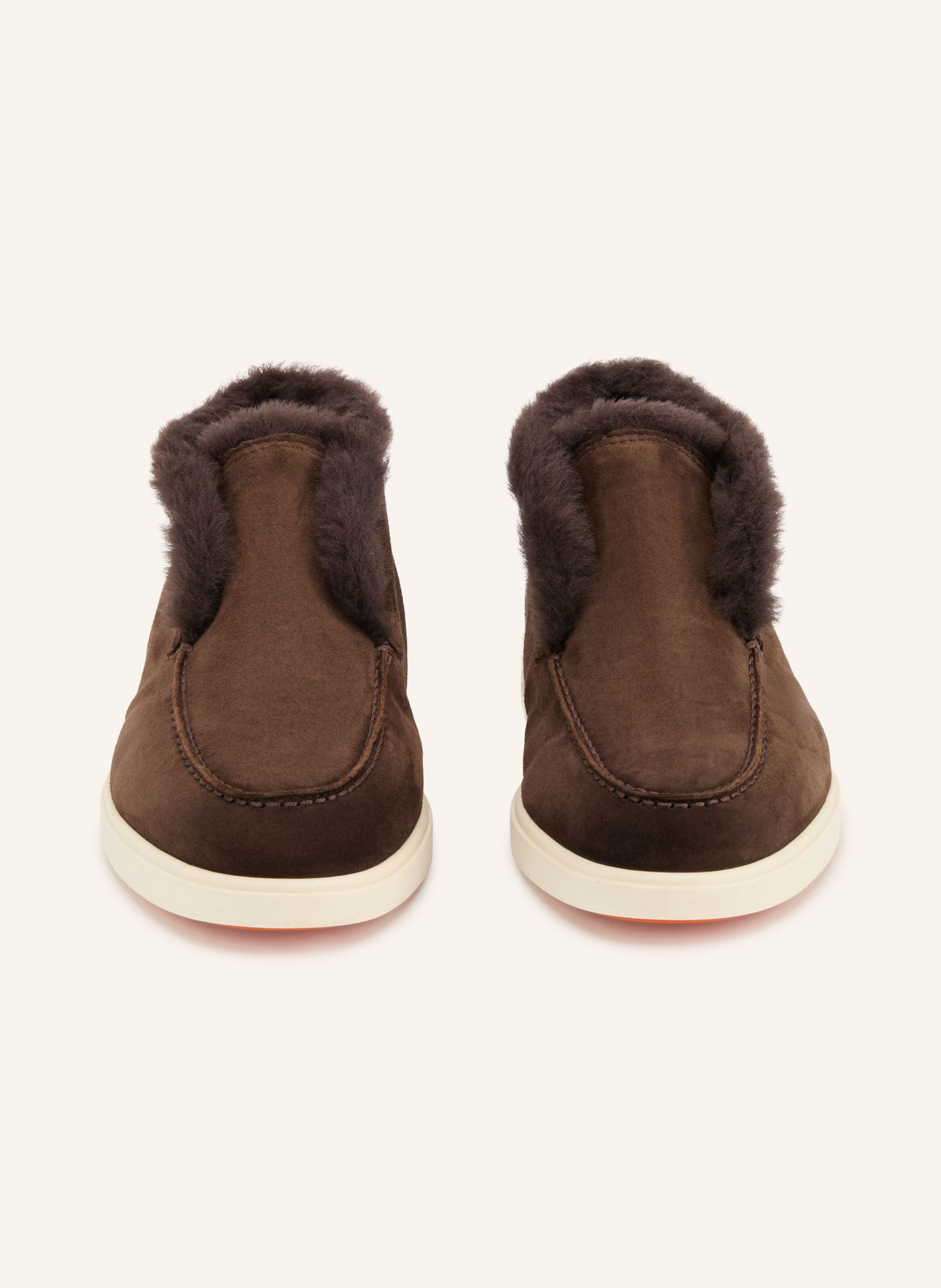 Santoni FORTUNE Boots: DARK BROWN