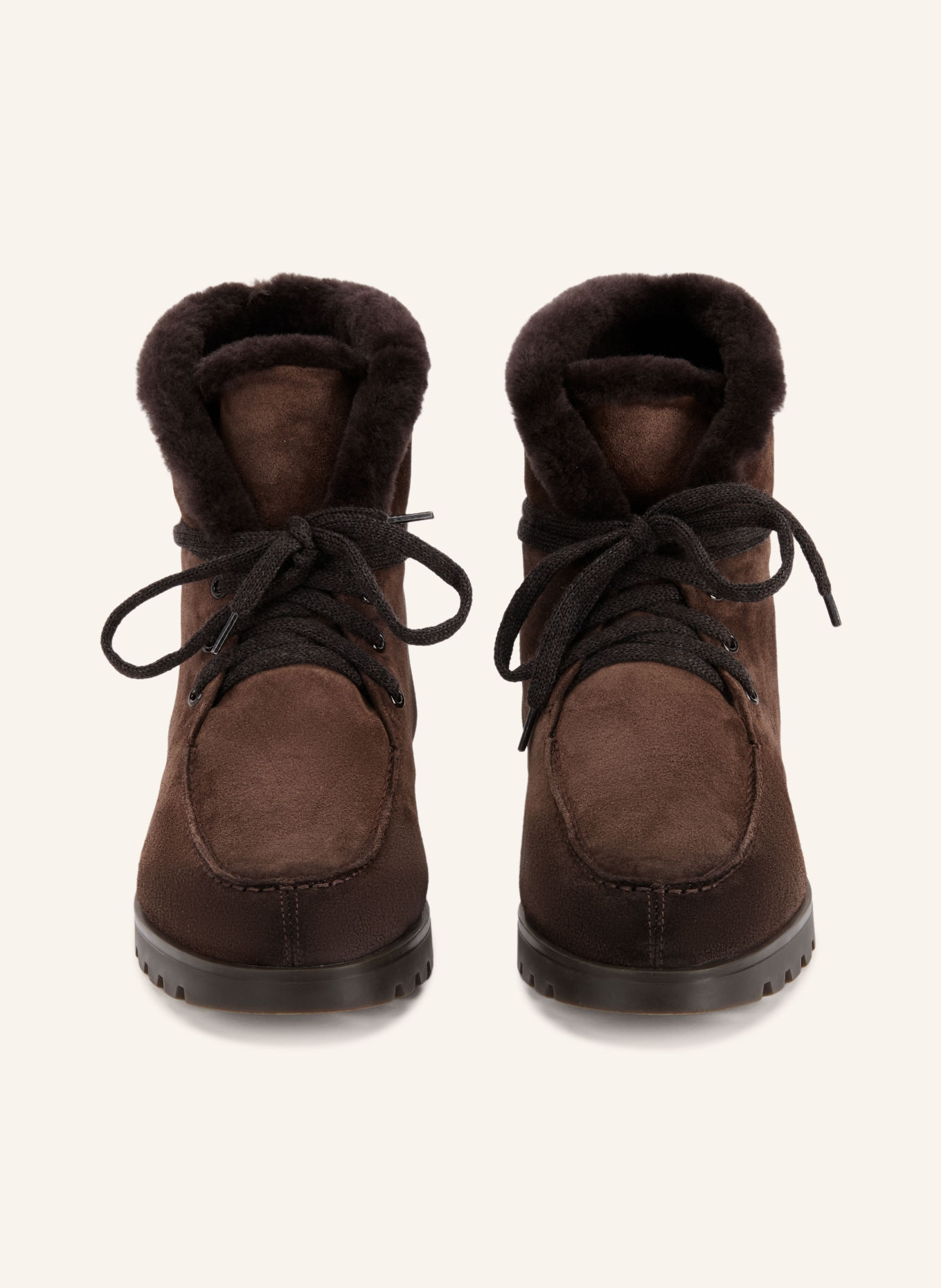 Santoni Lace-up boots: DARK BROWN