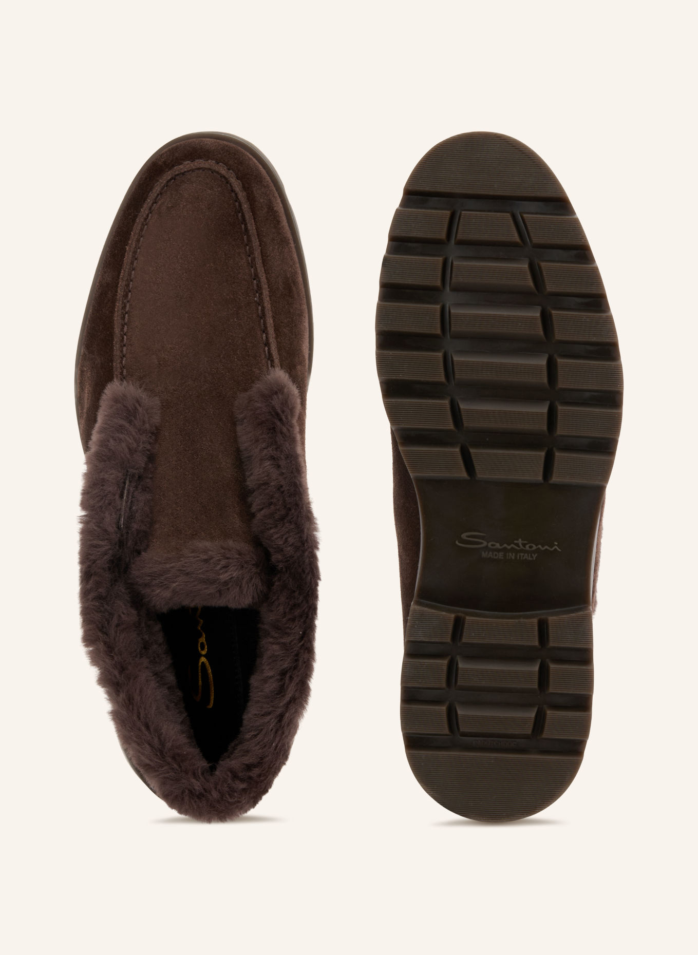 Santoni Boots: DUNKELBRAUN