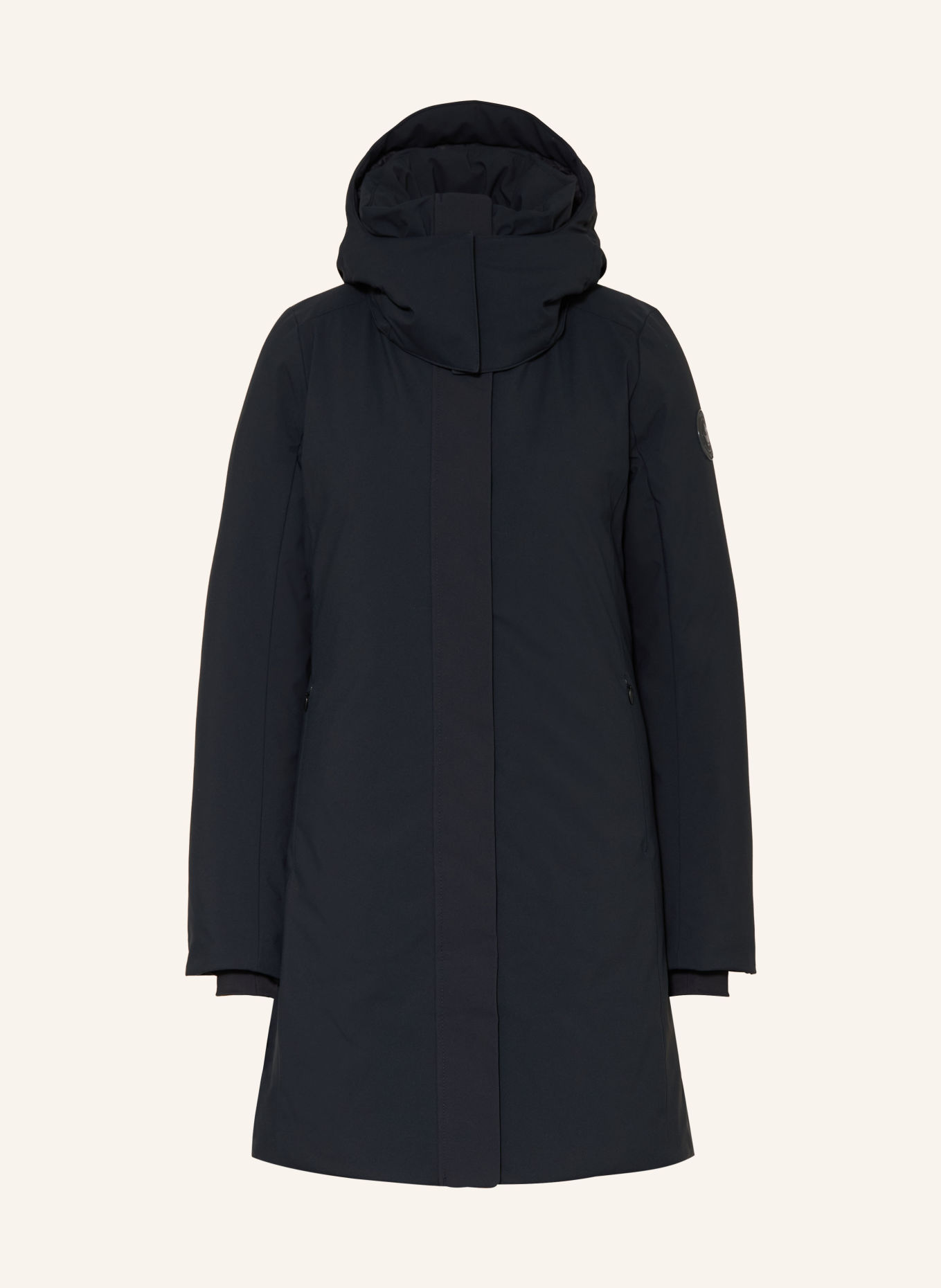 SAVE THE DUCK Parka LOLITA mit abnehmbarer Kapuze: SCHWARZ