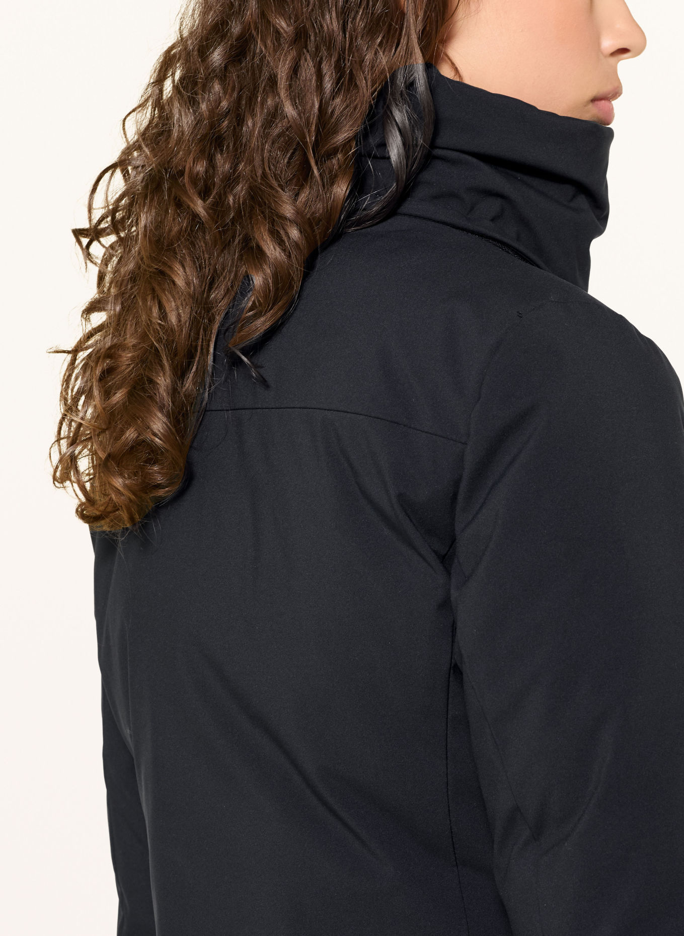 SAVE THE DUCK Parka LOLITA mit abnehmbarer Kapuze: SCHWARZ