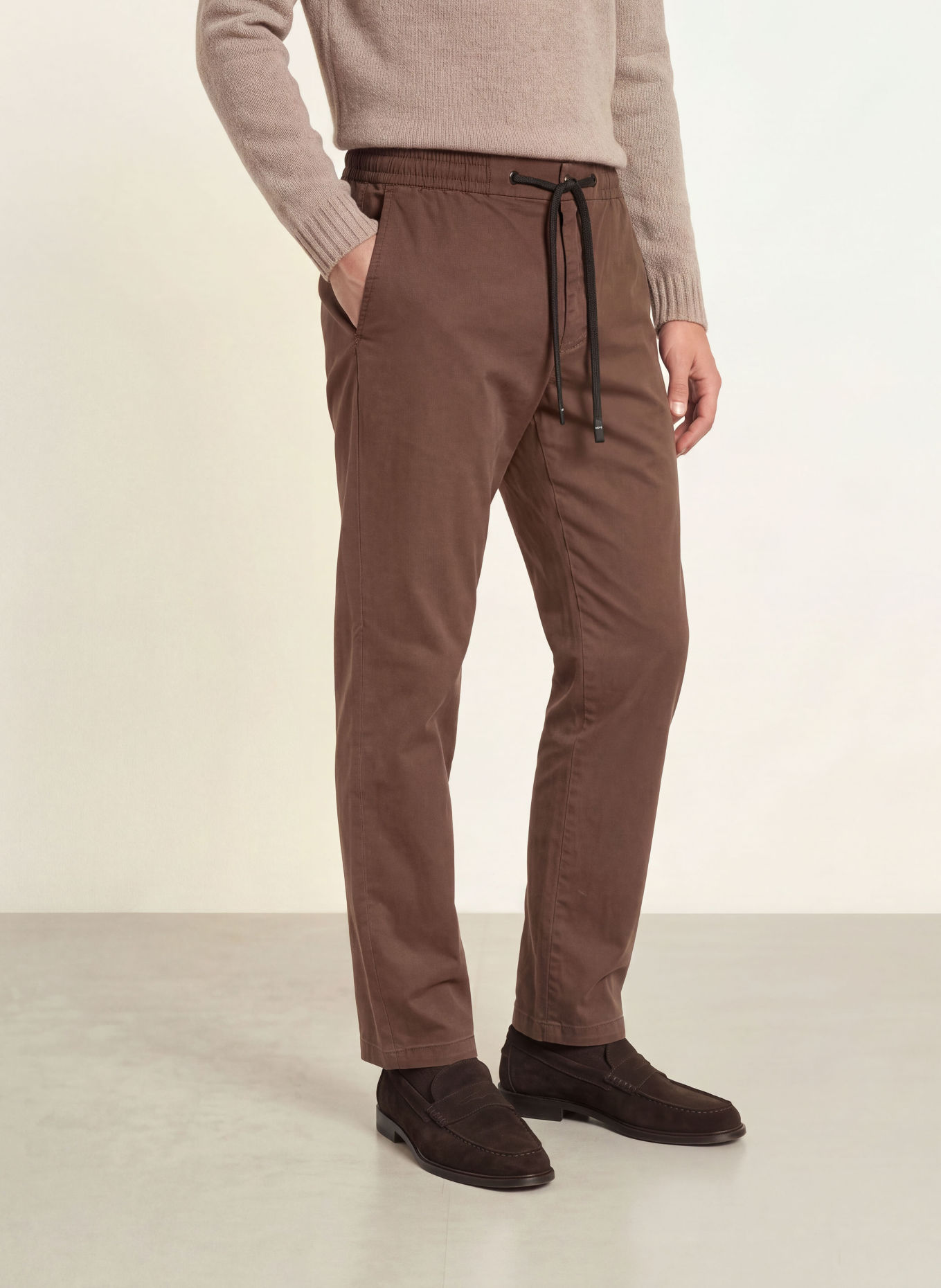 DIGEL move Oblekové kalhoty BENNY Modern Fit: 30 BRAUN