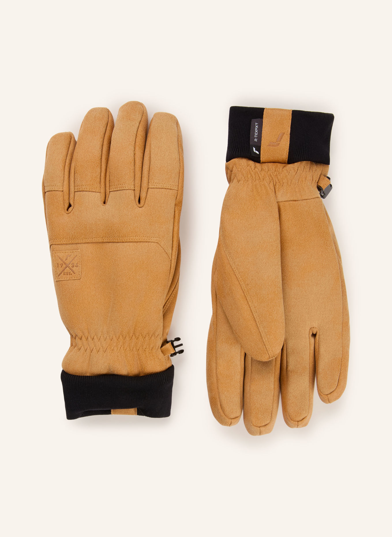 reusch Skihandsker DANKO R-TEX© XT i læderlook: KAMEL
