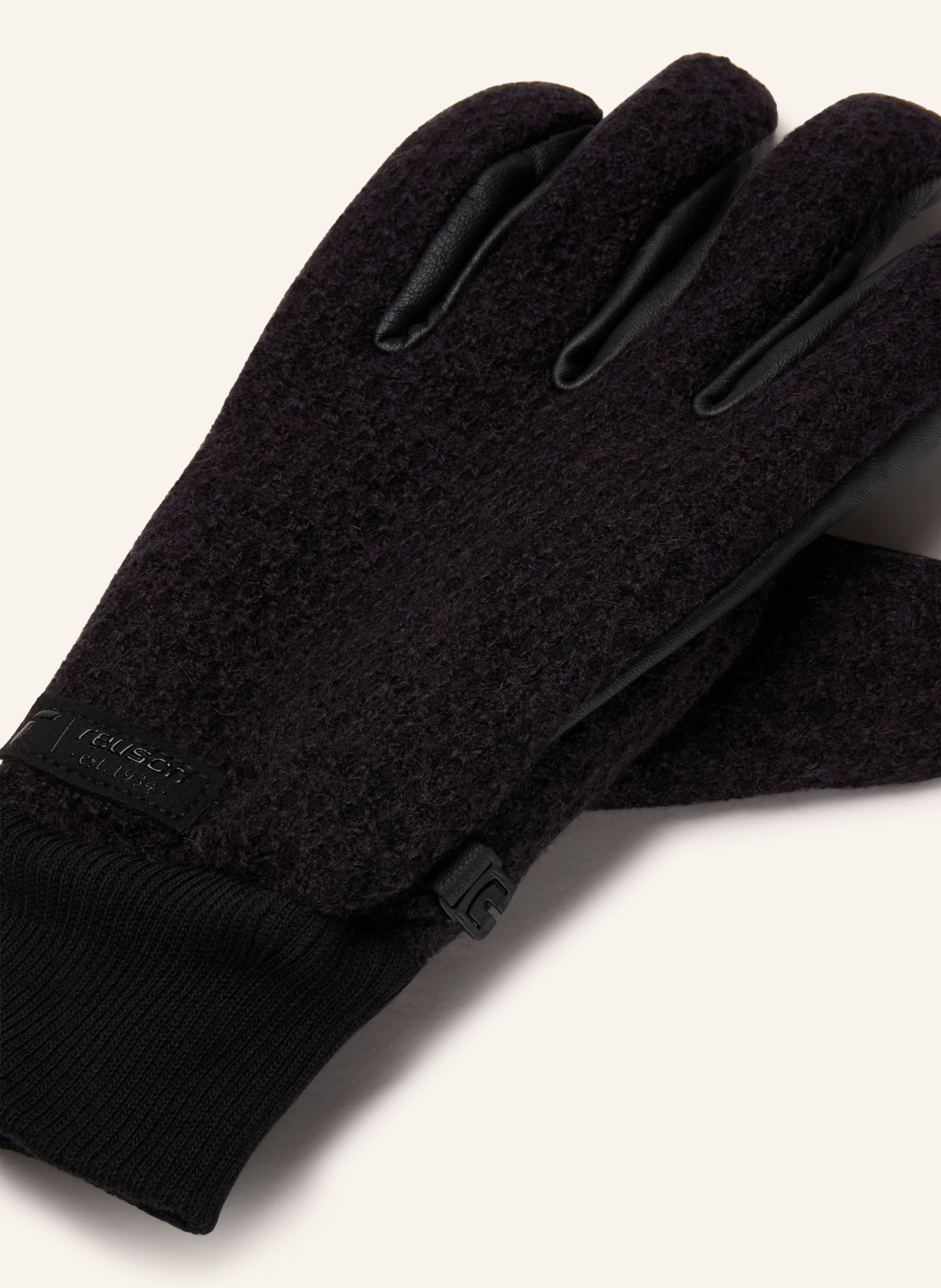 reusch Skihandschuhe URBAN PULSE TOUCH-TECH mit Touchscreen-Funktion: SCHWARZ