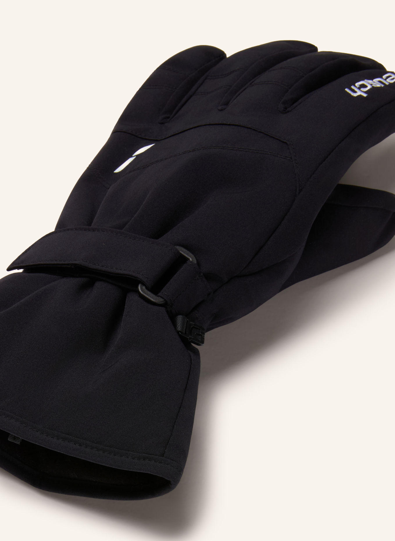 reusch Lyžařské rukavice SANDRO GORE-TEX s funkcí pro dotykový displej: ČERNÁ