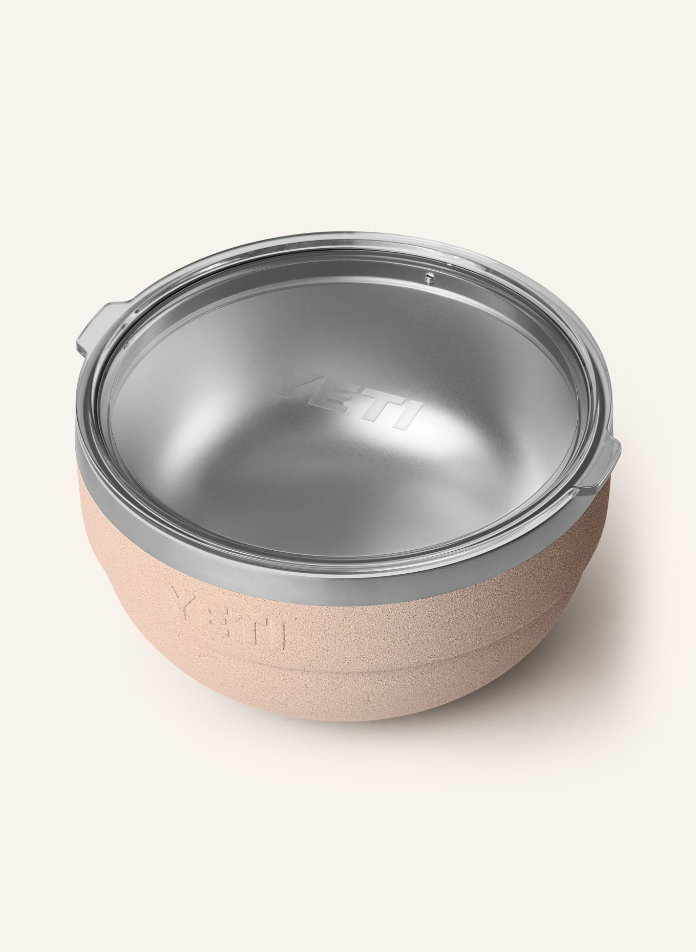 YETI RAMBLER® MEDIUM Storage Container: BEIGE / SILVER