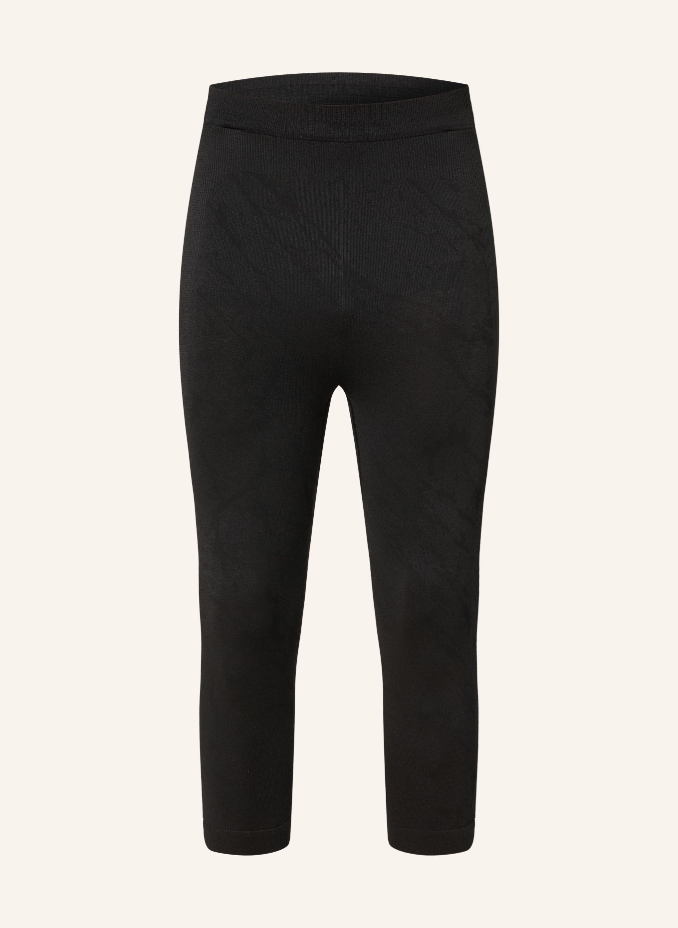 odlo Funktionswäsche-Hose PERFORMANCE WARM BLACKCOMB mit verkürzter Beinlänge: SCHWARZ