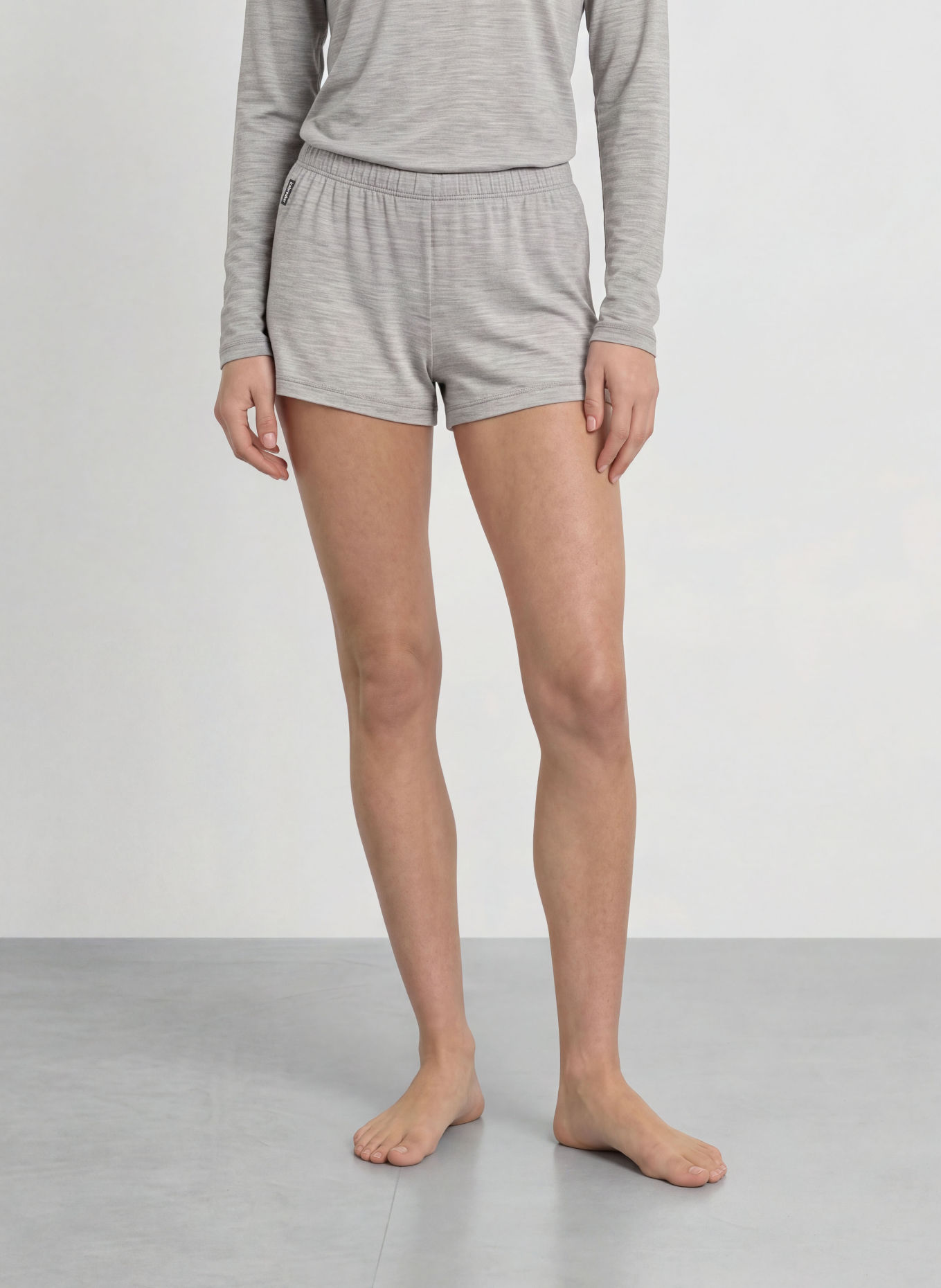icebreaker 150 LODGE Merino Wool Shorts: GRAY