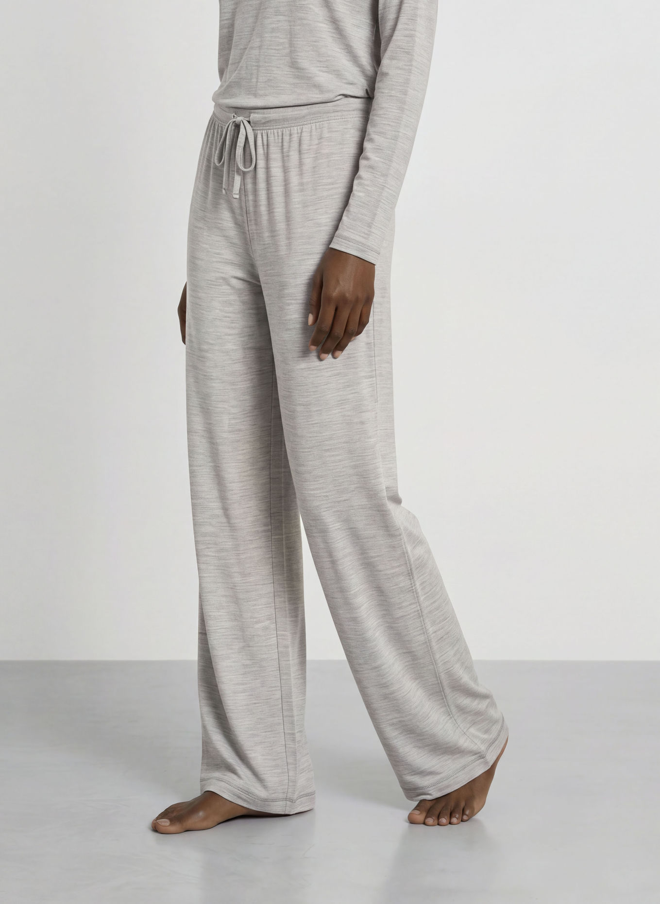 icebreaker Pantaloni din tricot 150 LODGE din lână merino: GRI