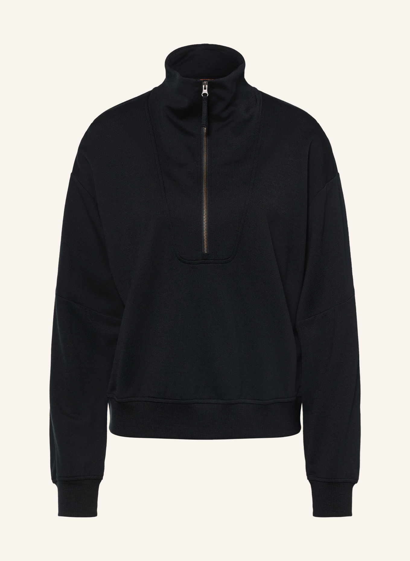icebreaker MERINO BLEND 150 DRIFT Midlayer with merino wool: BLACK