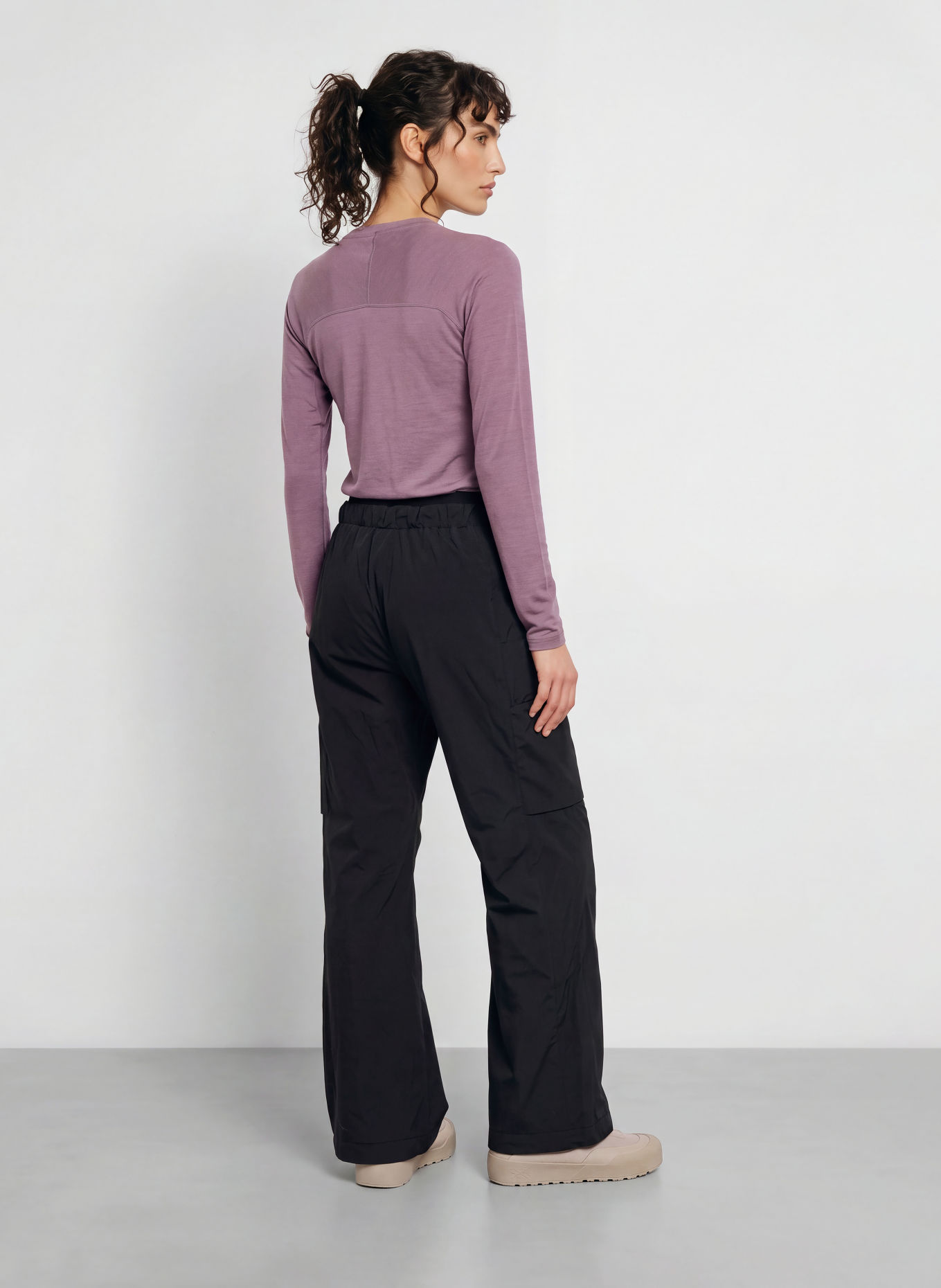 icebreaker Long-Sleeve Shirt 150 ACE: PURPLE