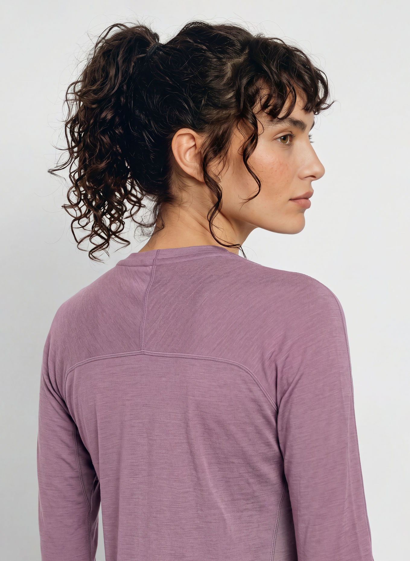 icebreaker Long-Sleeve Shirt 150 ACE: PURPLE