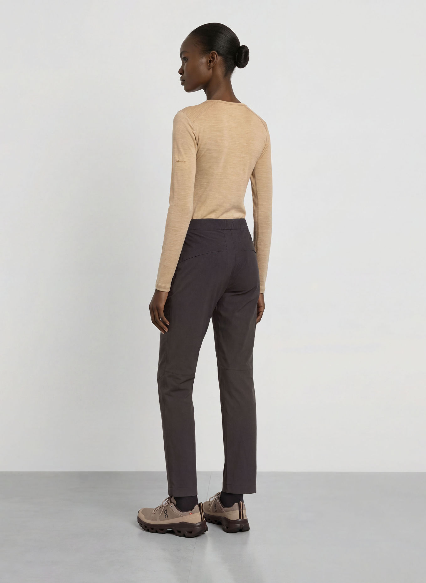 icebreaker MERINO 200 OASIS Functional shirt made of merino wool: LIGHT BROWN